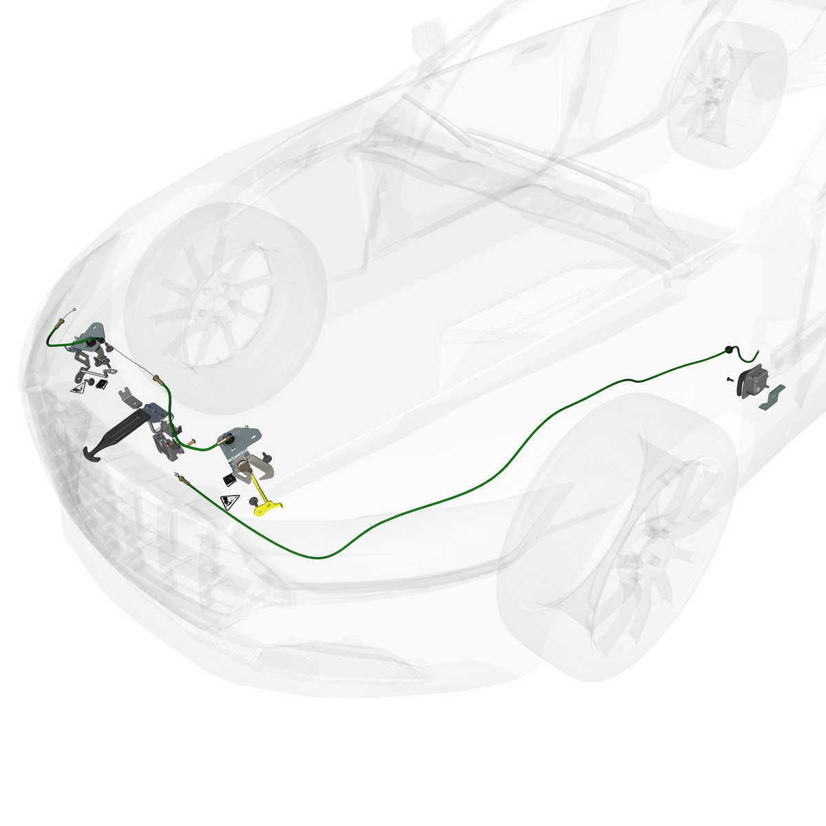 car: TARAF,item_no: nan,quantity: 1,reference: TARAF_PartsCatalogue-011405-01 Bonnet Latch System