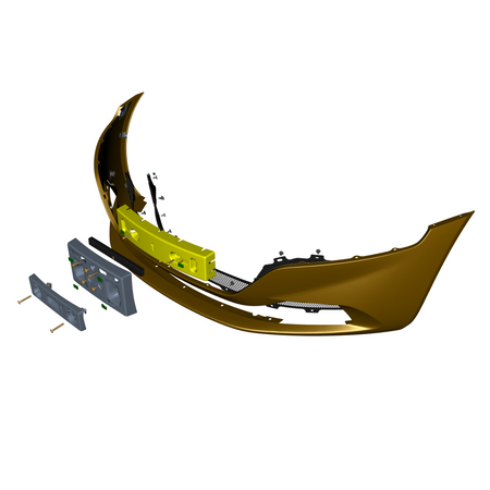 car: TARAF,item_no: nan,quantity: 1,reference: TARAF_PartsCatalogue-011901-01 Front Bumper