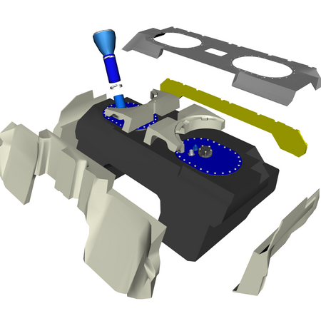 car: VULCAN,item_no: nan,quantity: 1,reference: VULCAN_PartsCatalogue-100101-01 Fuel Tank Assembly