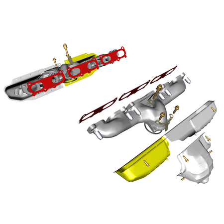 car: DBR22,item_no: nan,quantity: 2,reference: DBR22_PartsCatalogue-032103-20 Exhaust Manifolds