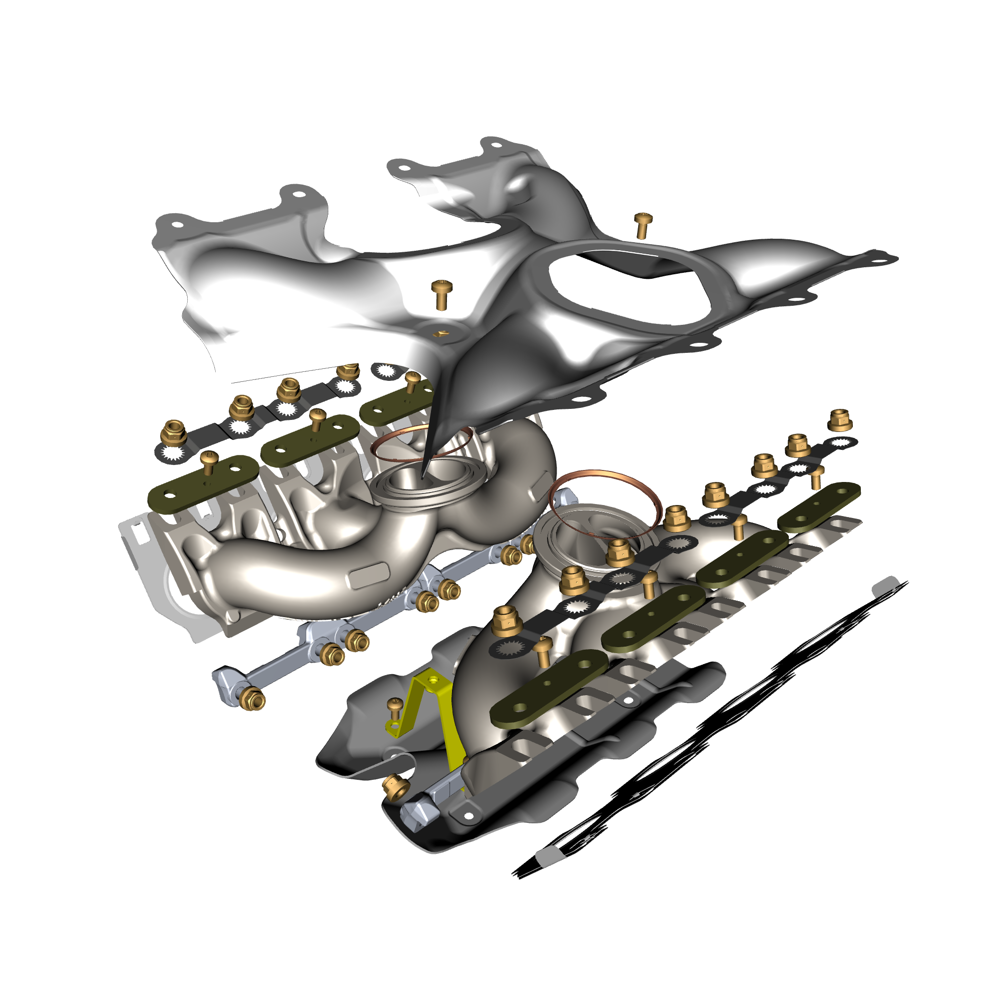 car: DBX,item_no: nan,quantity: 2,reference: DBX_PartsCatalogue-031612-10 Exhaust Manifold