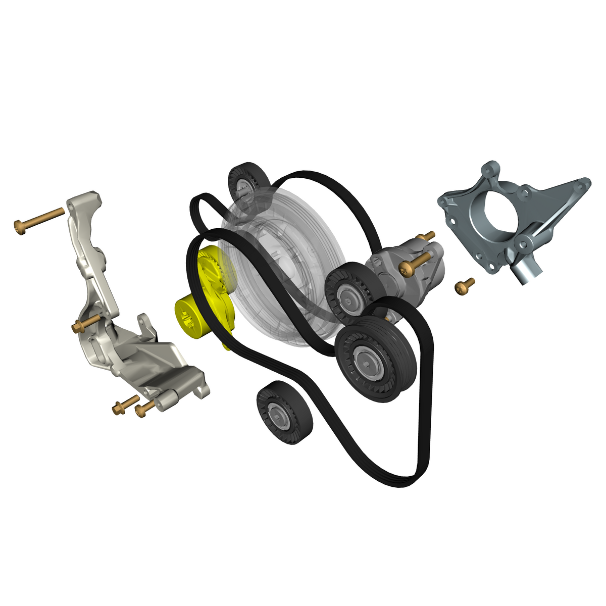 car: DB11,item_no: nan,quantity: 1,reference: DB11_PartsCatalogue-030501-10 Belts and Tensioners