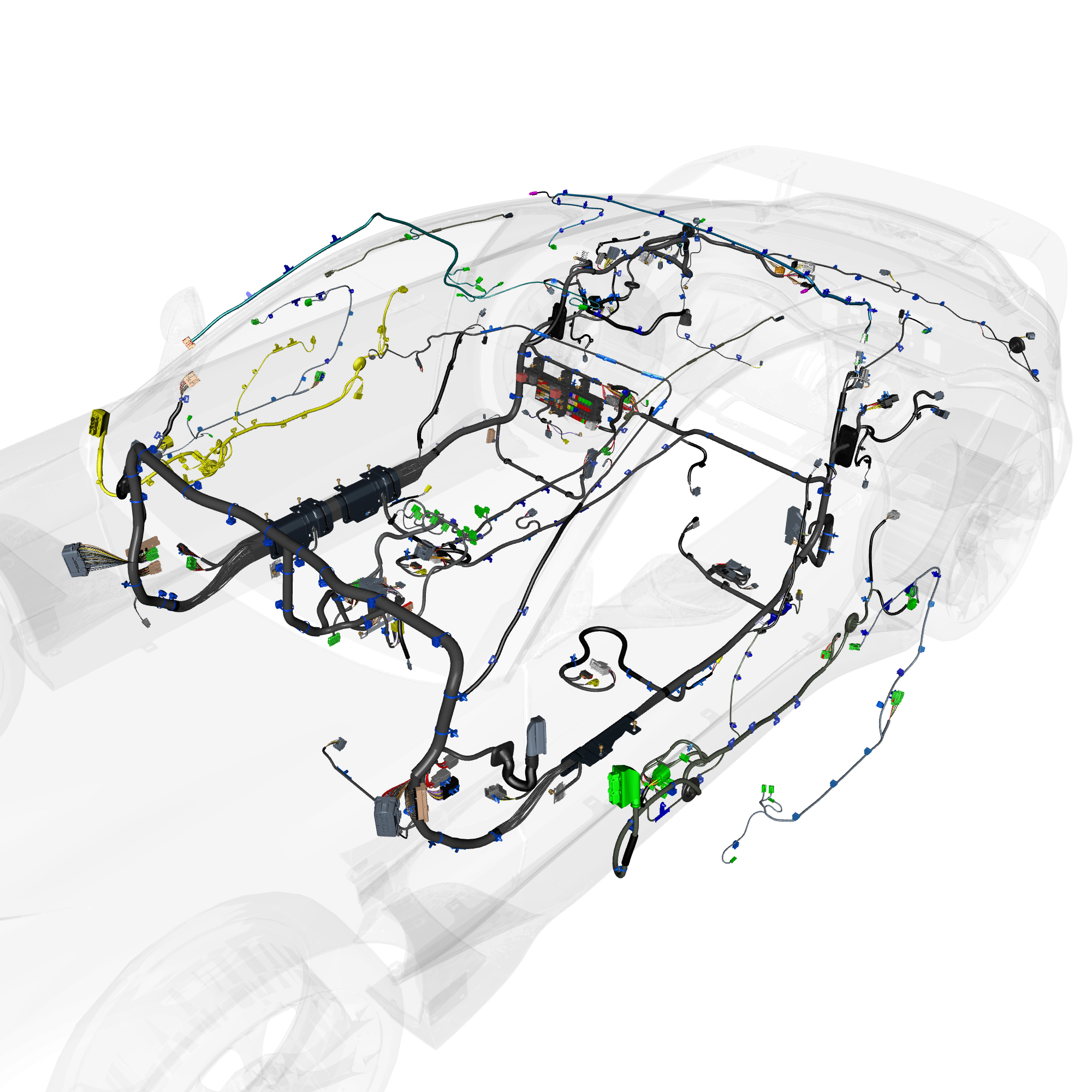 car:vantage,item_no:,quantity:1,reference:vantage_19_partscatalogue-180103-10 body wiring assembly