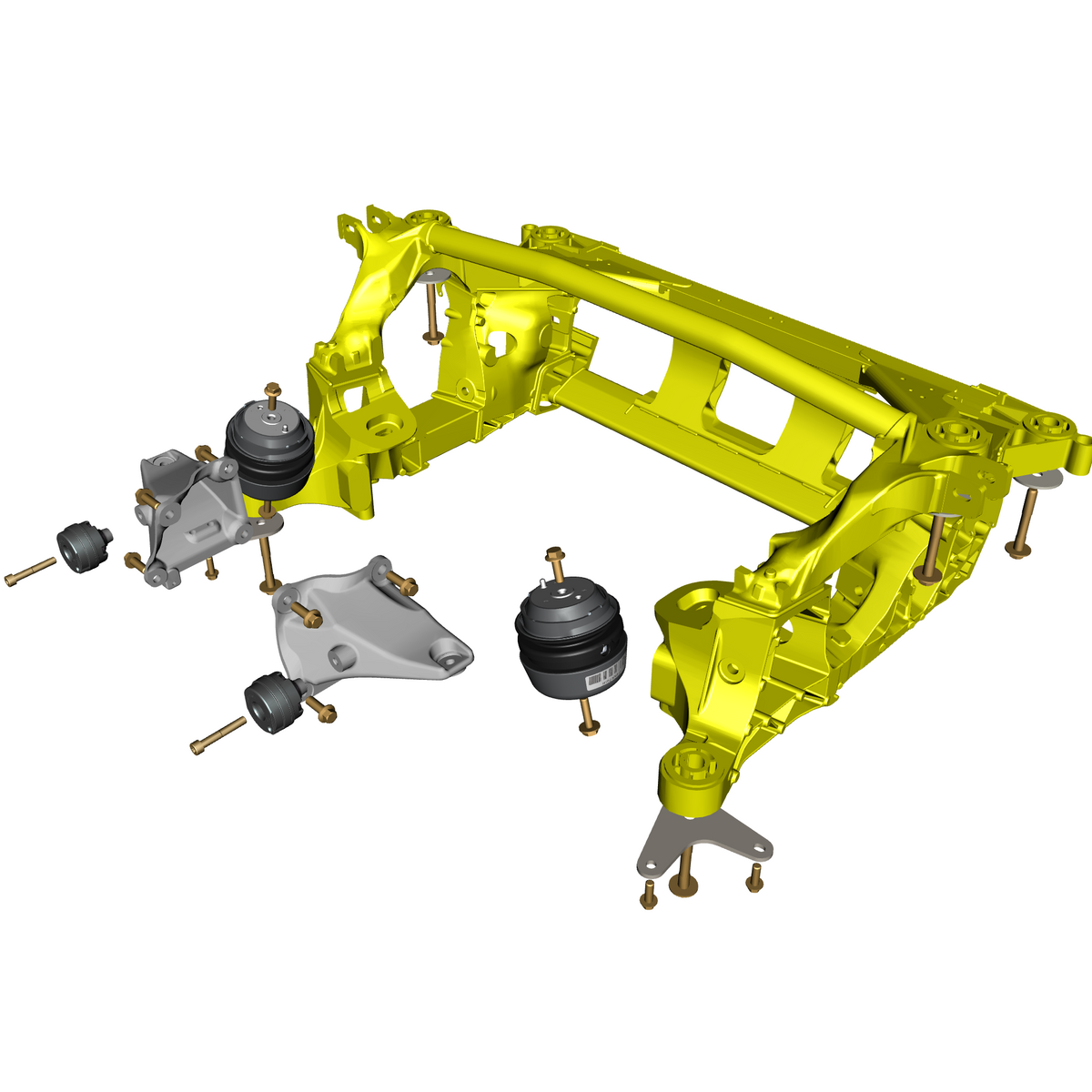car: VANTAGE SP,item_no: nan,quantity: 1,reference: VANTAGE_SP_PartsCatalogue-020105-00 Rear Subframe