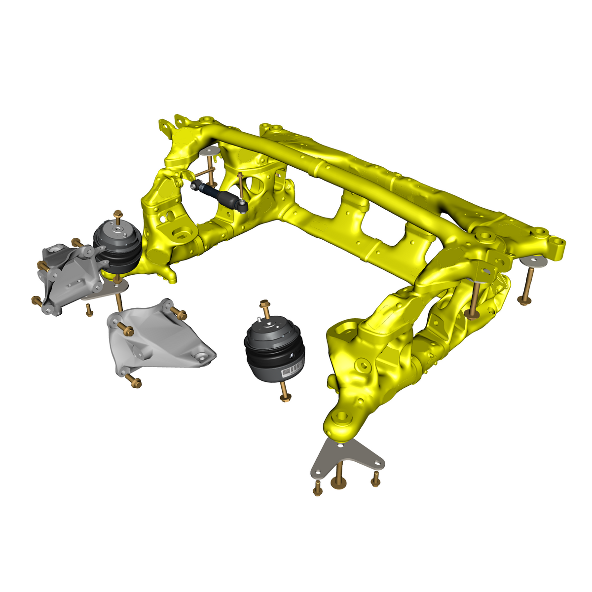 car: DBR22,item_no: nan,quantity: 1,reference: DBR22_PartsCatalogue-020105-00 Rear Subframe