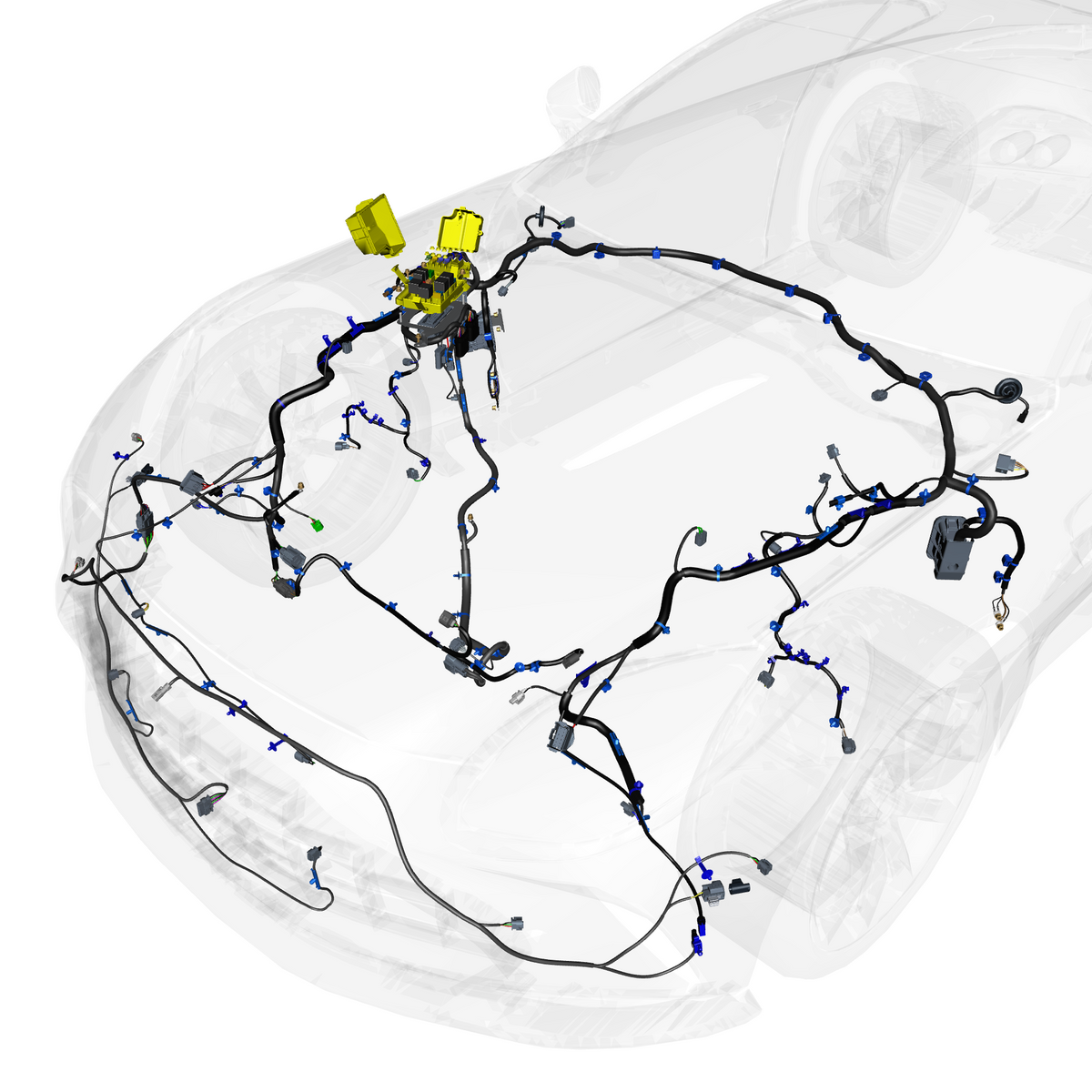 car: VANTAGE,item_no: nan,quantity: 1,reference: VANTAGE_25_PartsCatalogue-180101 Forward Wiring Assembly