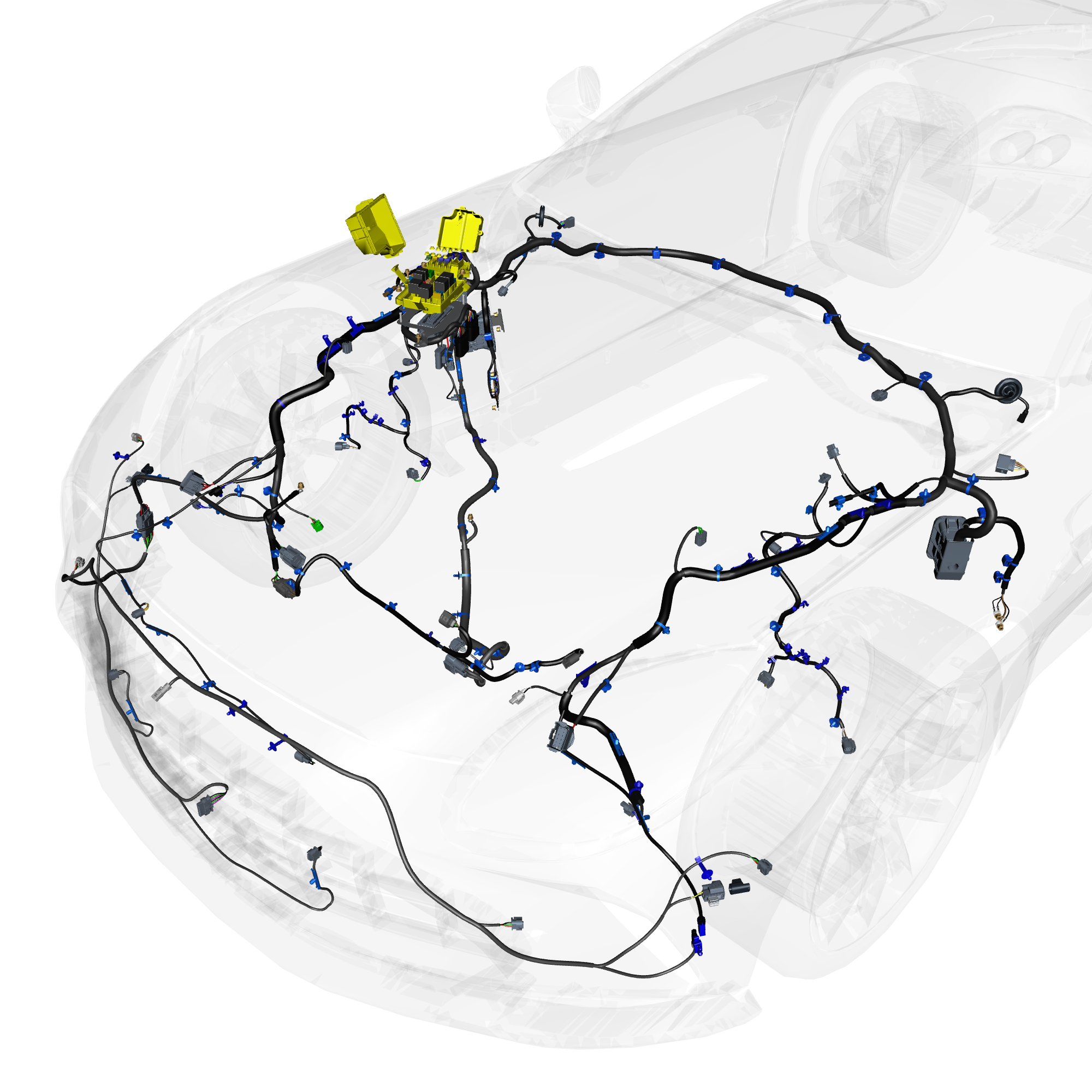 car: VANTAGE,item_no: nan,quantity: 1,reference: VANTAGE_25_PartsCatalogue-180101 Forward Wiring Assembly