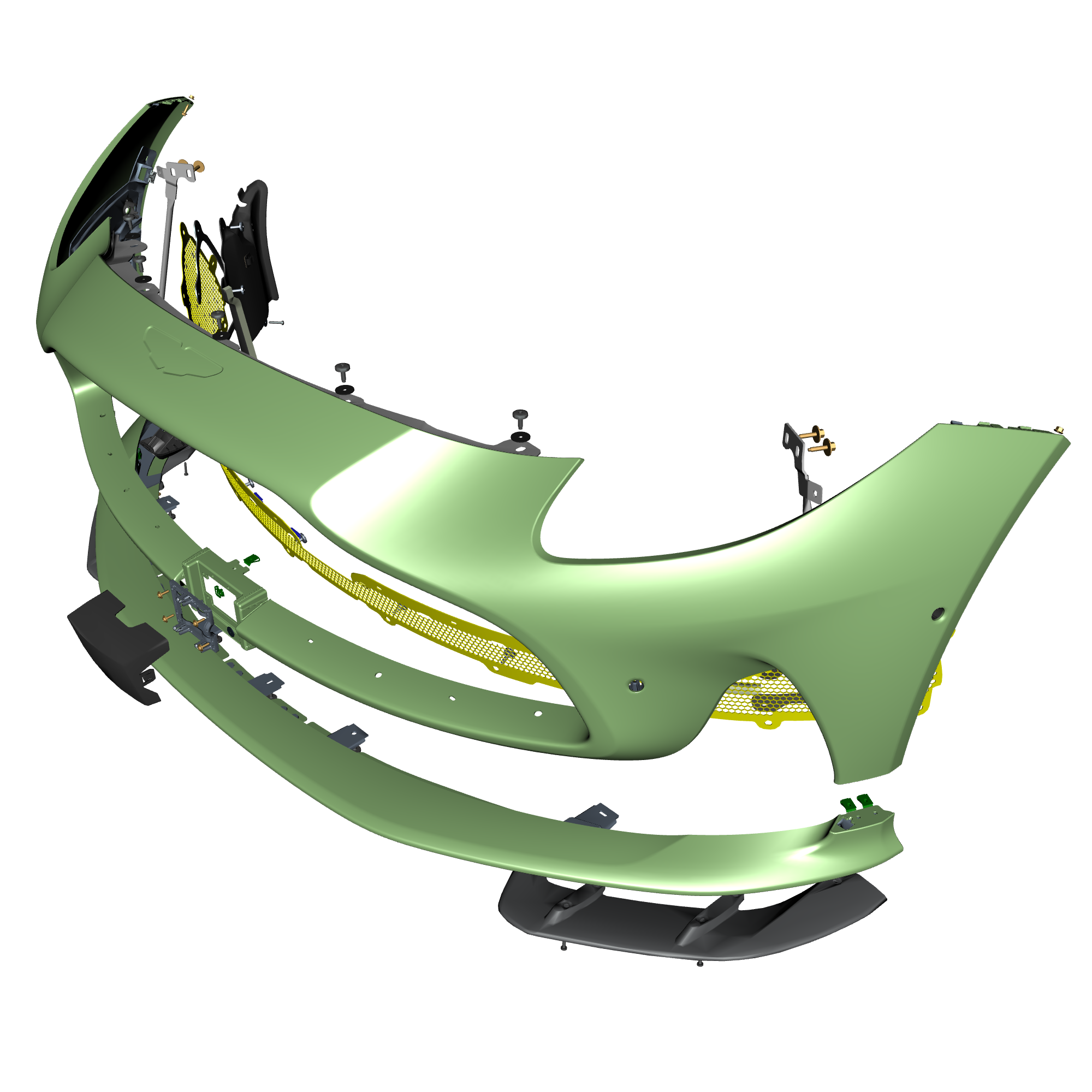 car: DB12,item_no: nan,quantity: 1,reference: DB12_24_PartsCatalogue-011901-01 Front Bumper