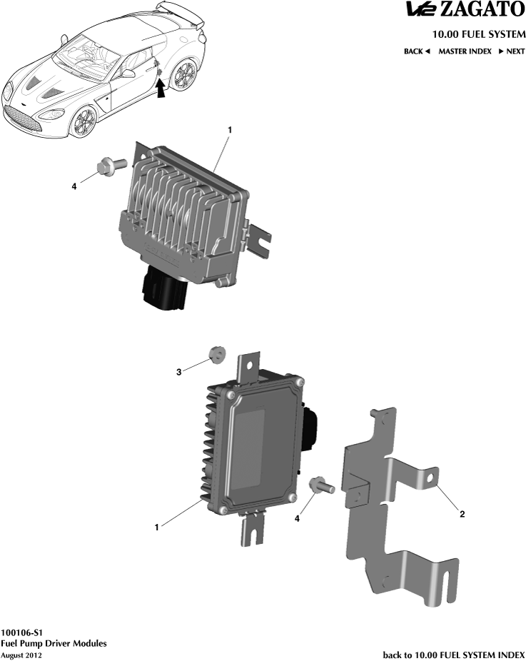 car: ZAGATO V12,item_no: 2,quantity: 1,reference: ZAGATO_V12_00-00-ZAGATO_V12_100106-S1