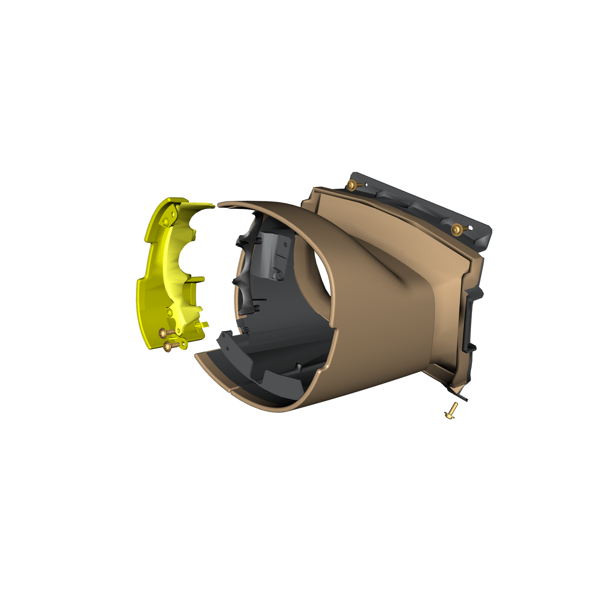 car:DBX,item_no:,quantity:1.0,reference:DBX_PartsCatalogue-300704-20 Steering Column Cowl