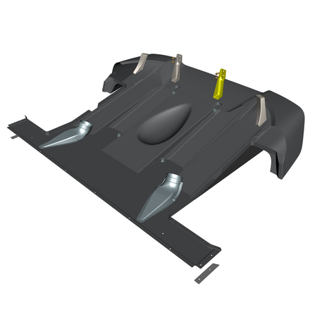 car: VULCAN,item_no: nan,quantity: 1,reference: VULCAN_PartsCatalogue-013401-03 Rear Diffuser