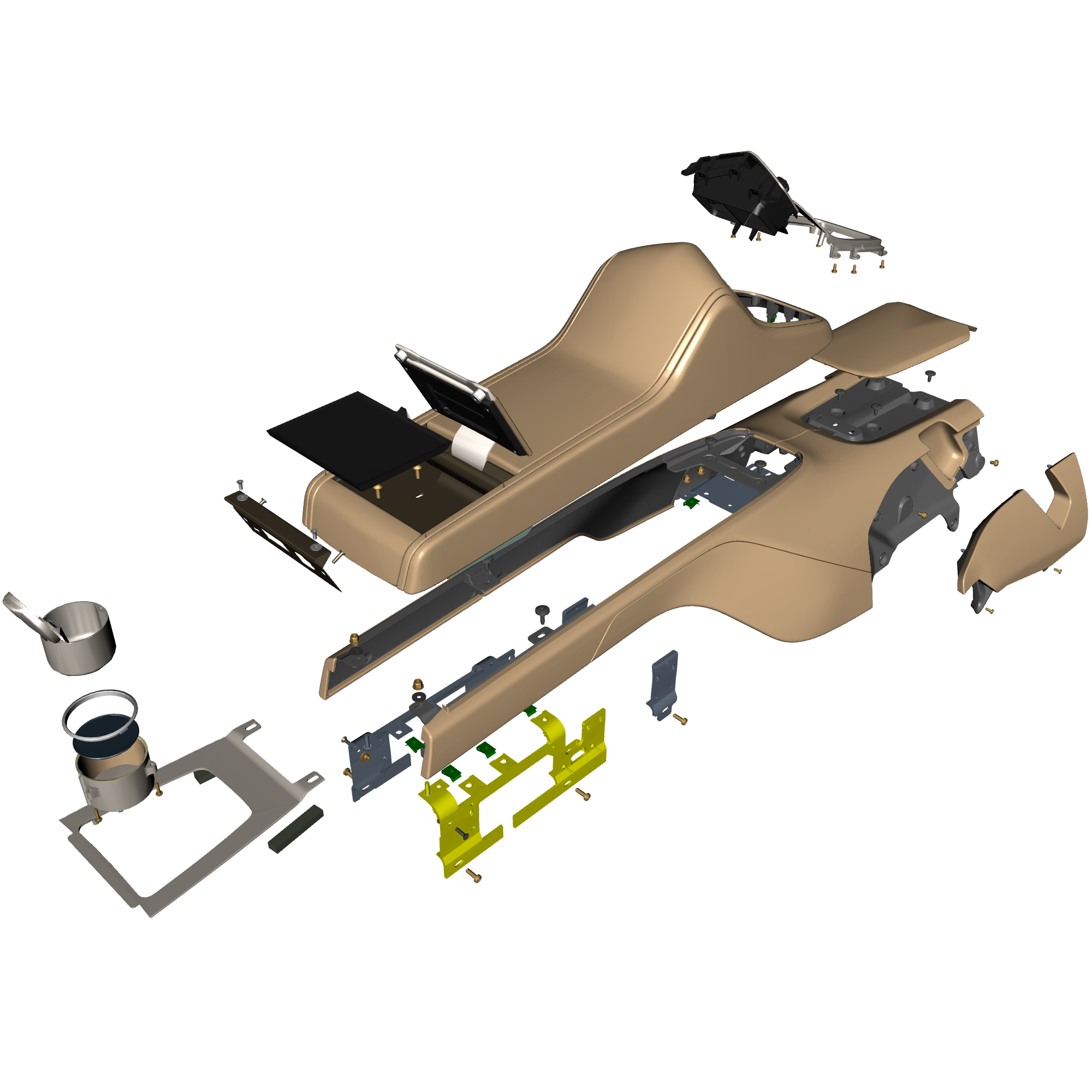 car: TARAF,item_no: nan,quantity: 1,reference: TARAF_PartsCatalogue-011241-01 Rear Console