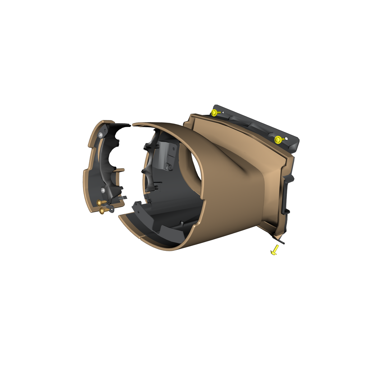 car:DBX,item_no:,quantity:4.0,reference:DBX_PartsCatalogue-300704-20 Steering Column Cowl