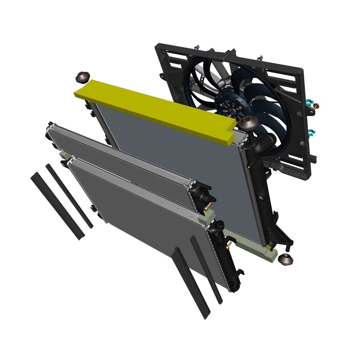 car: DB12,item_no: nan,quantity: 1,reference: DB12_24_PartsCatalogue-032200-10 Radiators & Fan