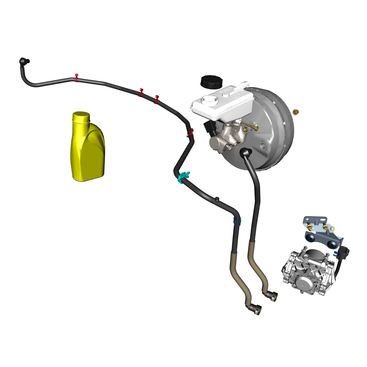 car:VANTAGE SP,item_no:,quantity:A/R,reference:VANTAGE_SP_PartsCatalogue-060700-20 Power Brake