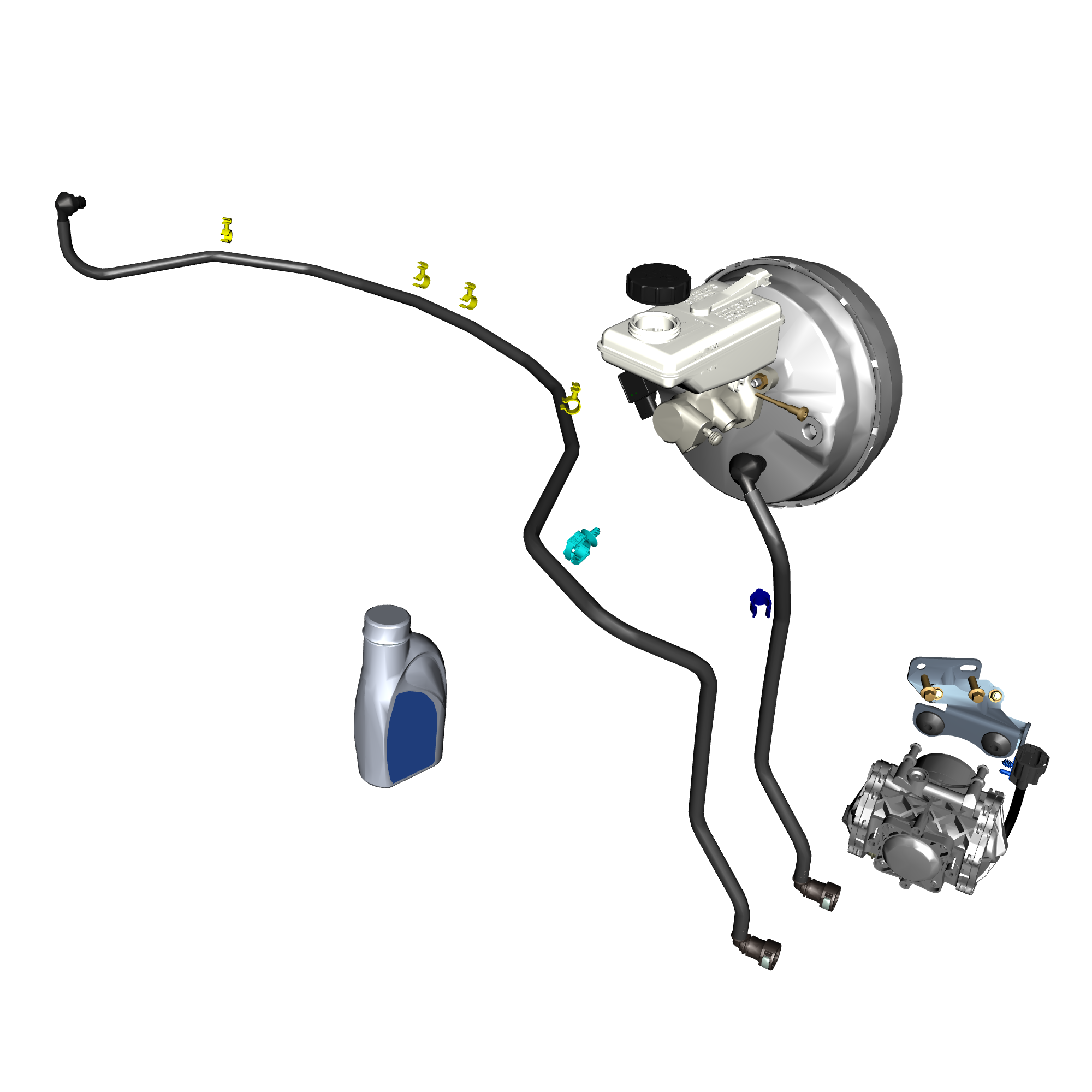 car: DBS,item_no: nan,quantity: 4,reference: DBS_19_PartsCatalogue-060700-10 Power Brake