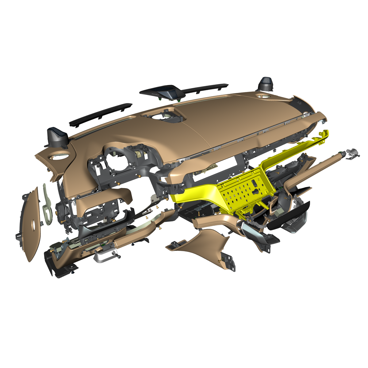car: VANQUISH,item_no: nan,quantity: 1.0,reference: VANQUISH_25_PartsCatalogue-011202 Instrument Panel Assembly