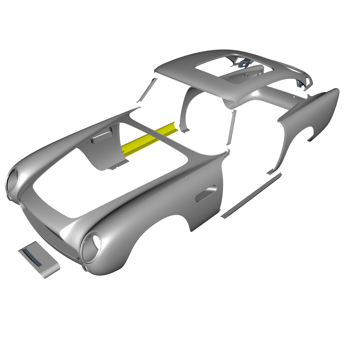 car: DB5 GF,item_no: nan,quantity: 1,reference: DB5GF_PartsCatalogue-210000-10 Body Panels