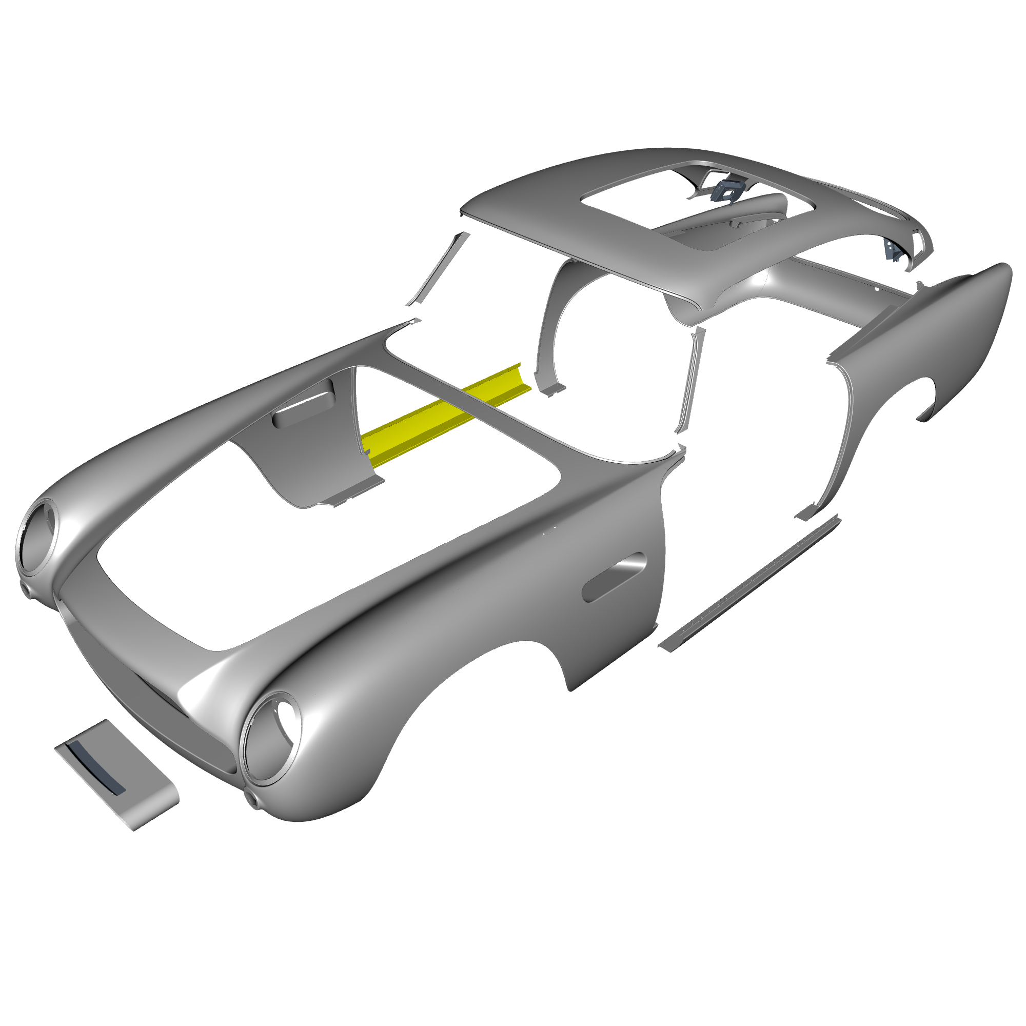 car: DB5 GF,item_no: nan,quantity: 1,reference: DB5GF_PartsCatalogue-210000-10 Body Panels