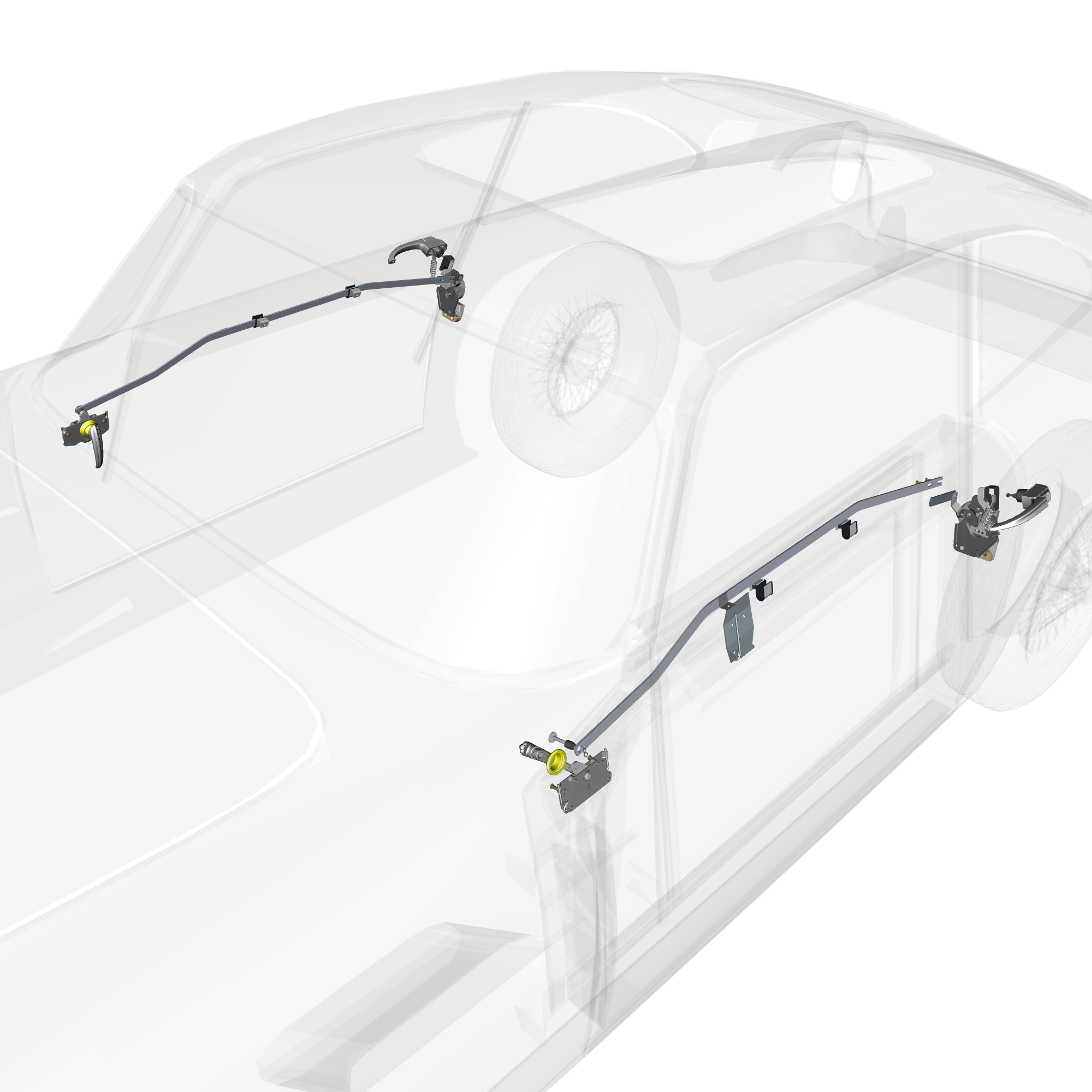 car:db5 gf,item_no:,quantity:2,reference:db5gf_partscatalogue-310905-10 door latch sytem
