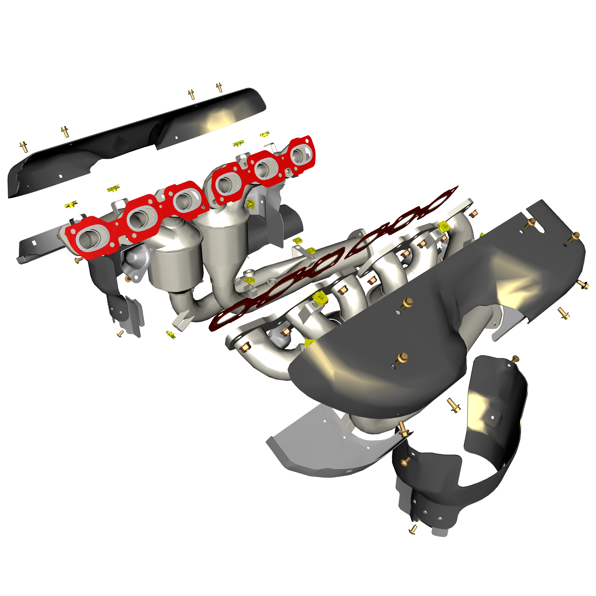car: TARAF,item_no: nan,quantity: 24,reference: TARAF_PartsCatalogue-030101-01 Exhaust Manifolds