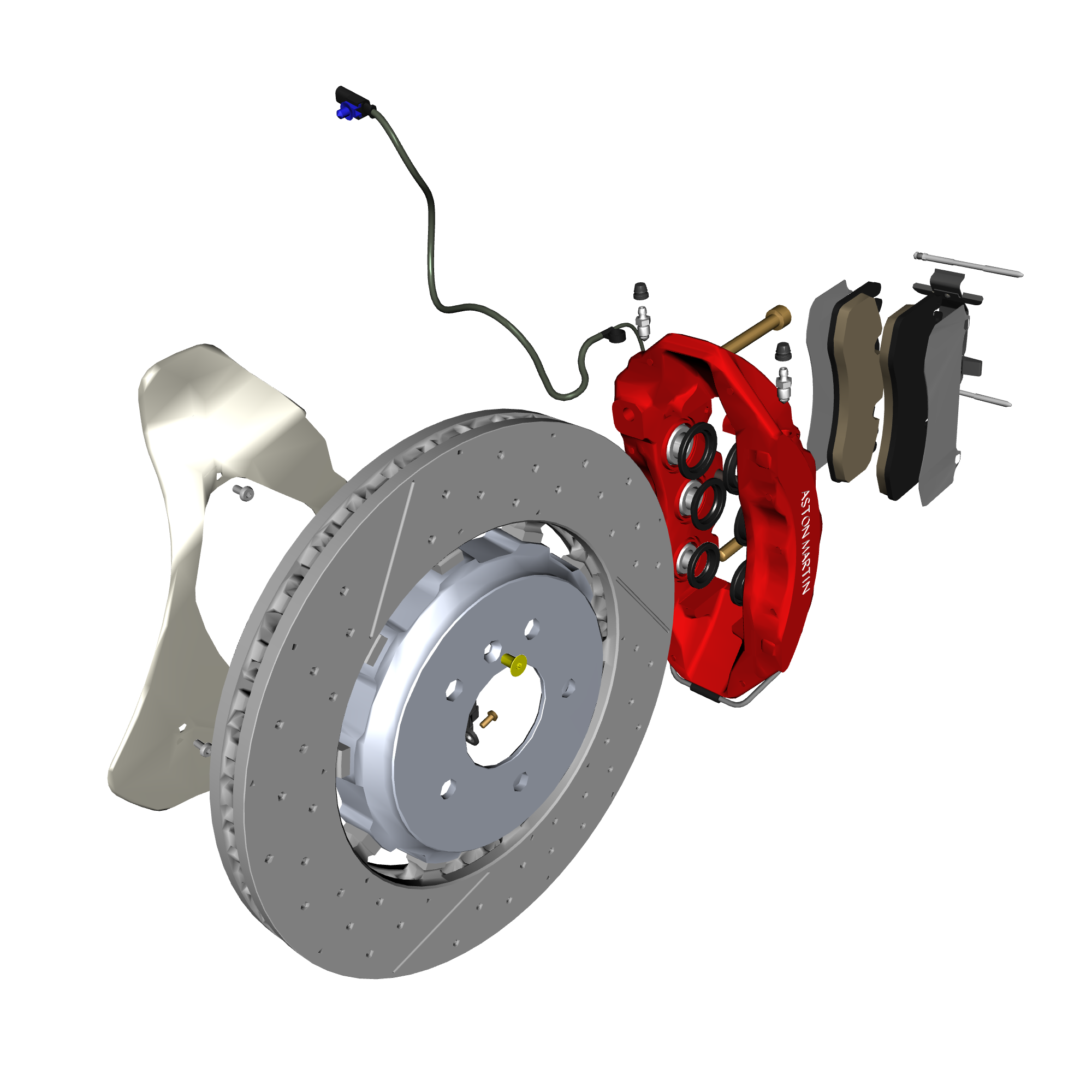 car: VANTAGE,item_no: nan,quantity: 2,reference: VANTAGE_25_PartsCatalogue-060300-10 Front Brakes