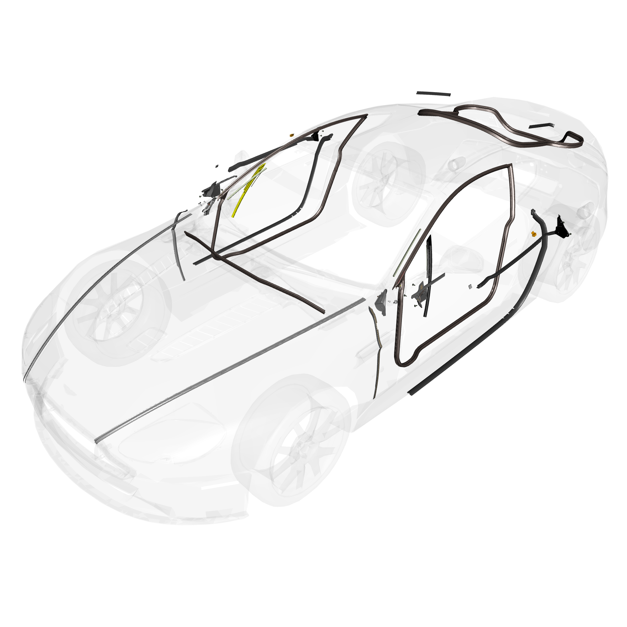 car:VANTAGE V12S,item_no:,quantity:1,reference:VANTAGE_V12S_PartsCatalogue-010702-B1 Dynamic Weatherstrips