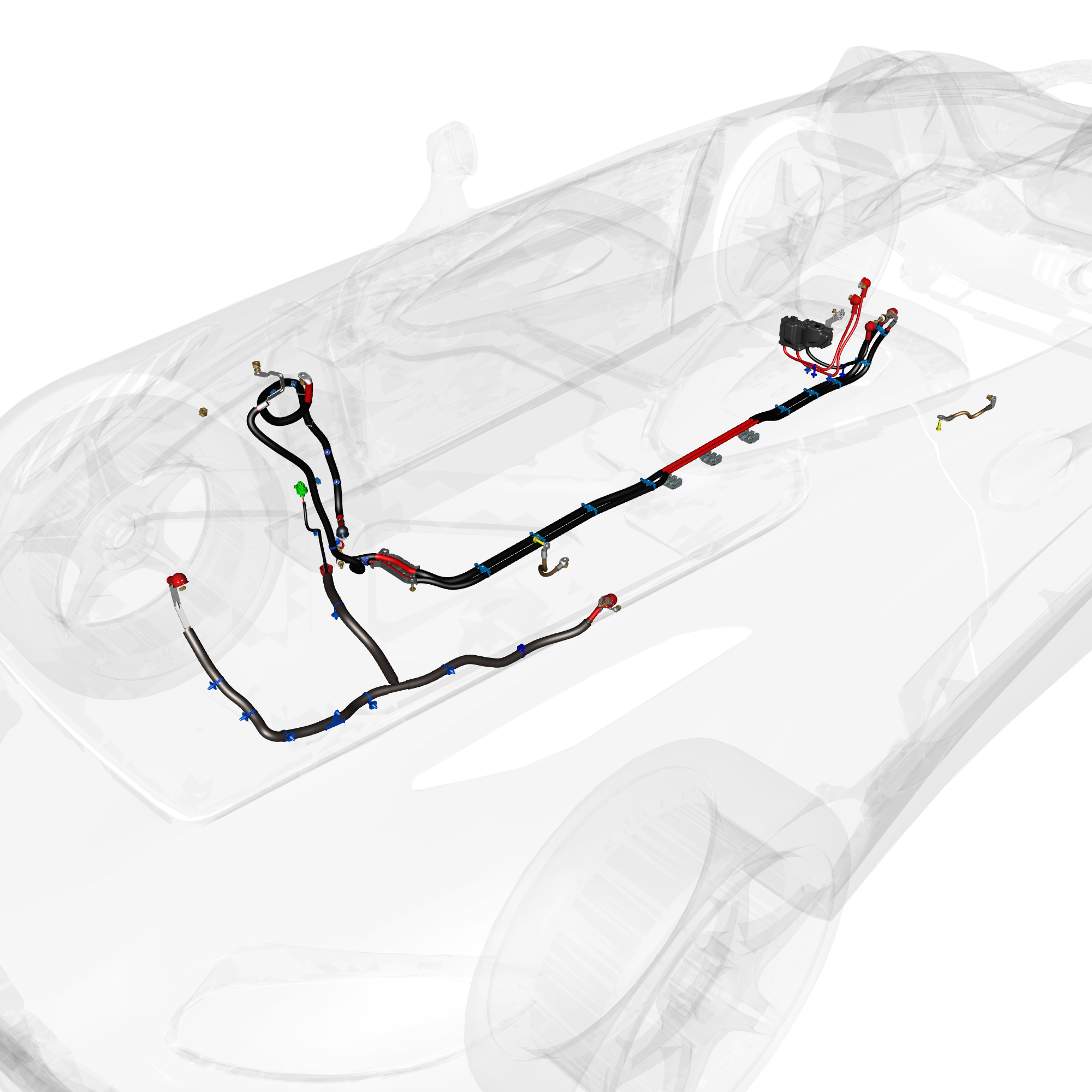car:VANTAGE SP,item_no:,quantity:2,reference:VANTAGE_SP_PartsCatalogue-180110-10 Battery Cables