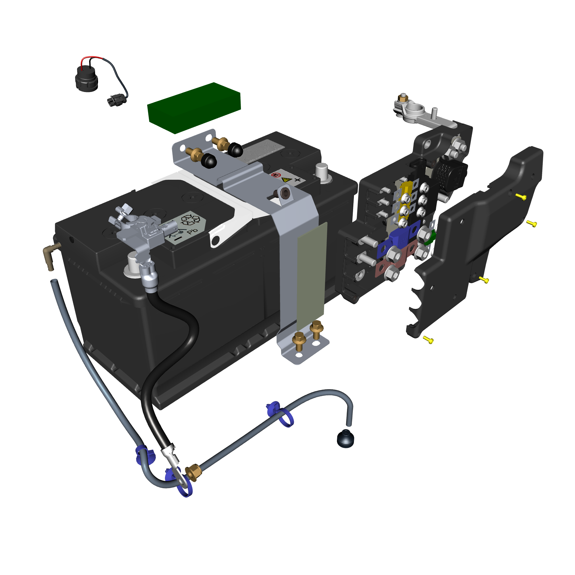 car:VANTAGE,item_no:,quantity:4,reference:VANTAGE_25_PartsCatalogue-140100 Service Battery