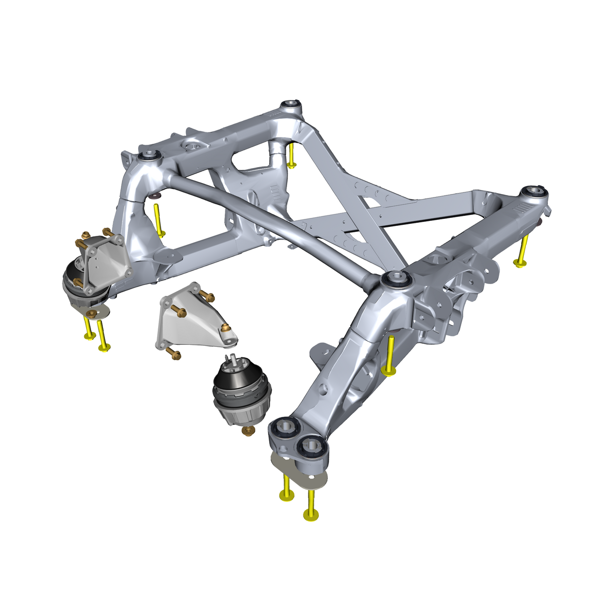 car: TARAF,item_no: nan,quantity: 8,reference: TARAF_PartsCatalogue-020104-01 Rear Subframe