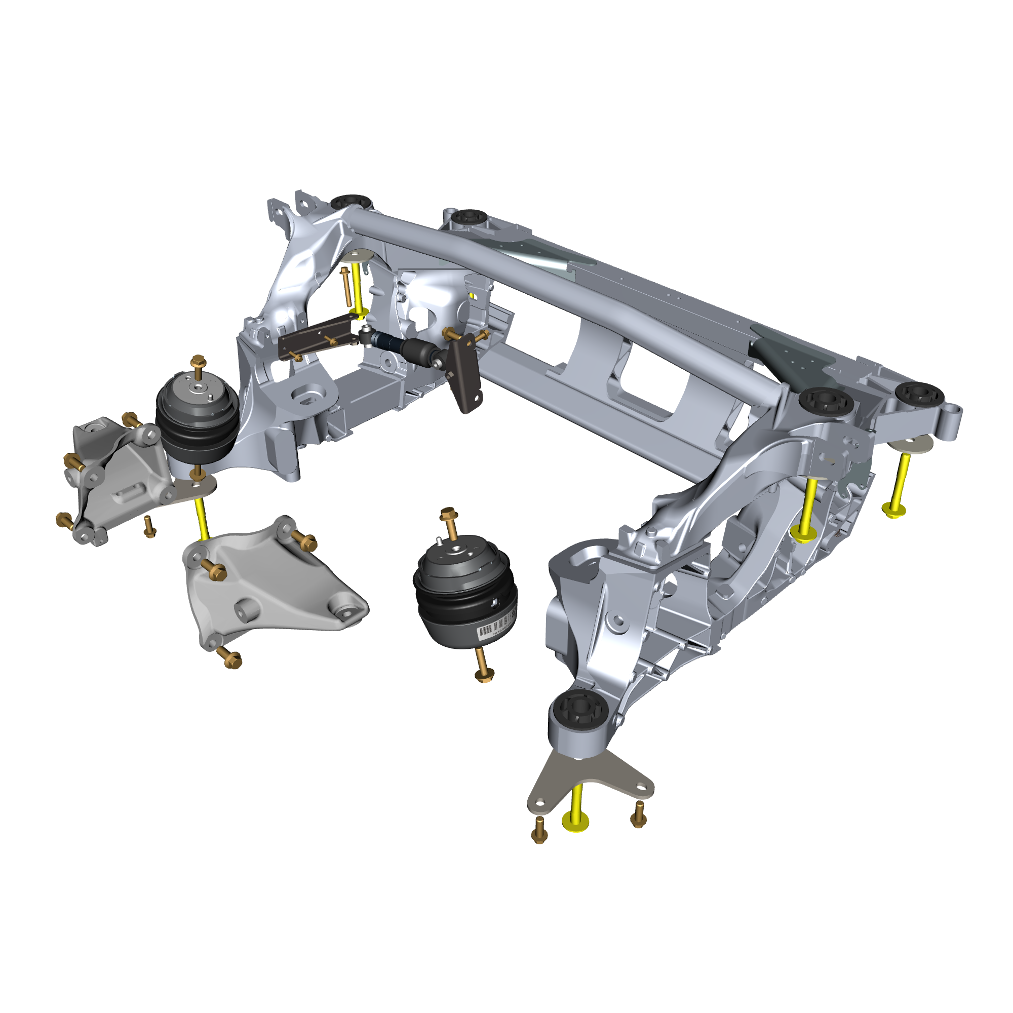 car: VANTAGE,item_no: nan,quantity: 6,reference: VANTAGE_19_PartsCatalogue-020105-00 Rear Subframe