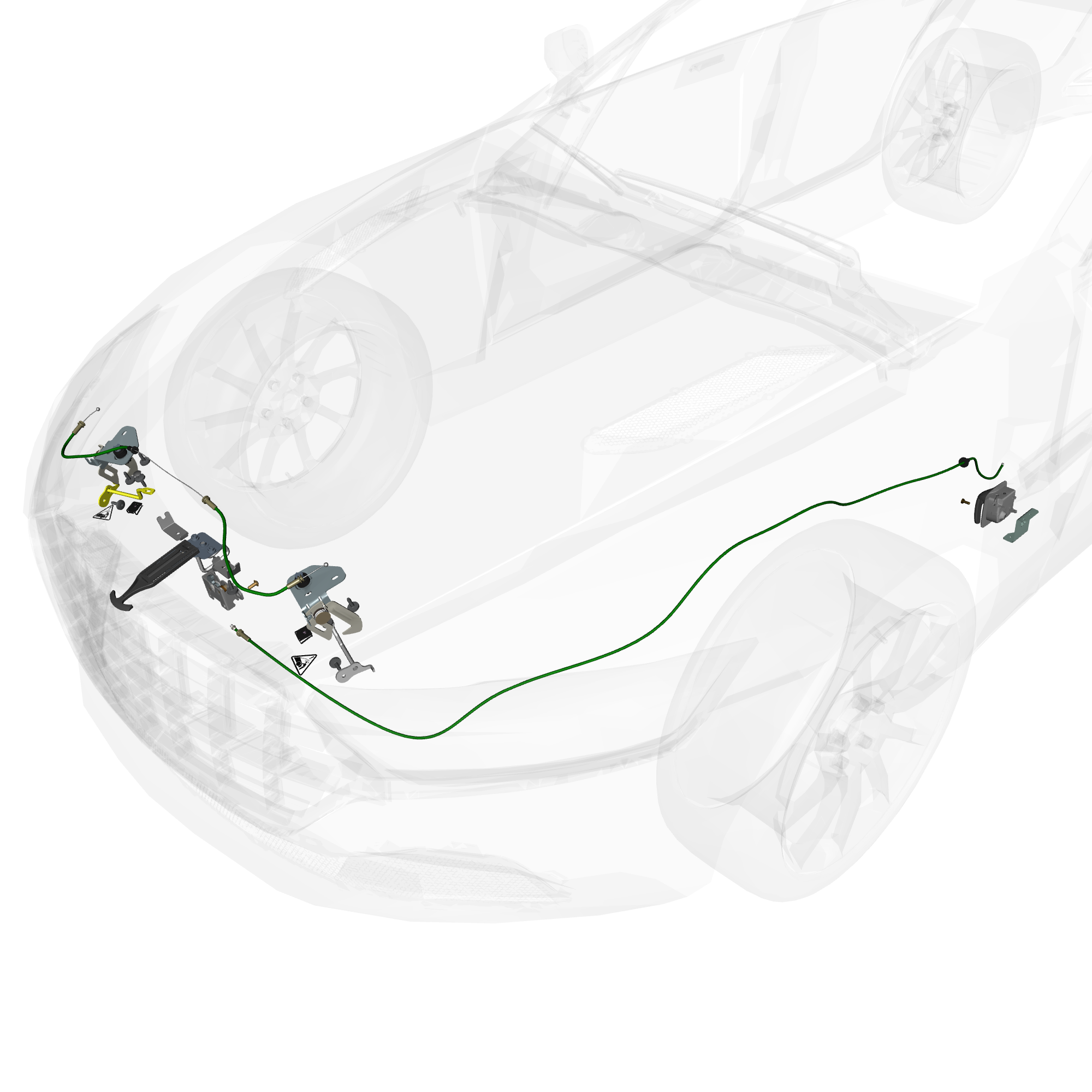 car: TARAF,item_no: nan,quantity: 1,reference: TARAF_PartsCatalogue-011405-01 Bonnet Latch System