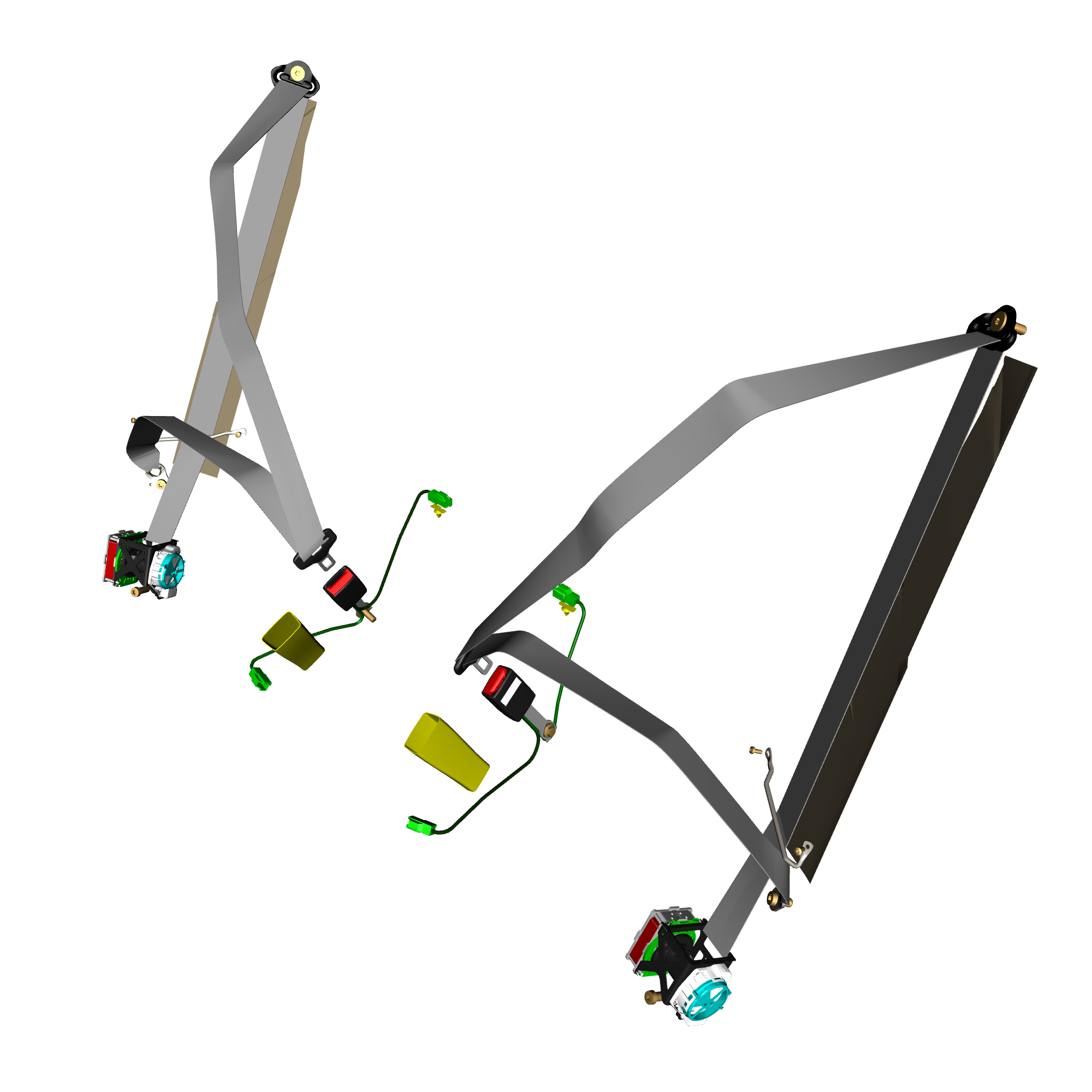 car:taraf,item_no:,quantity:2,reference:taraf_partscatalogue-012005-01 rear seat belts