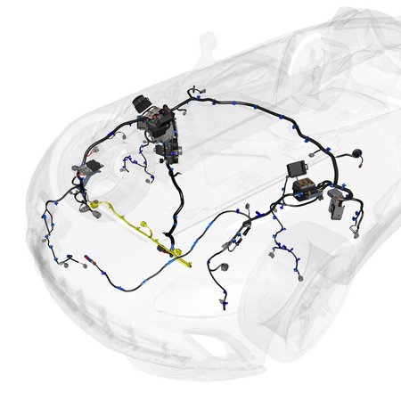 car:vantage sp,item_no:,quantity:1,reference:vantage_sp_partscatalogue-180101-10 forward wiring assembly