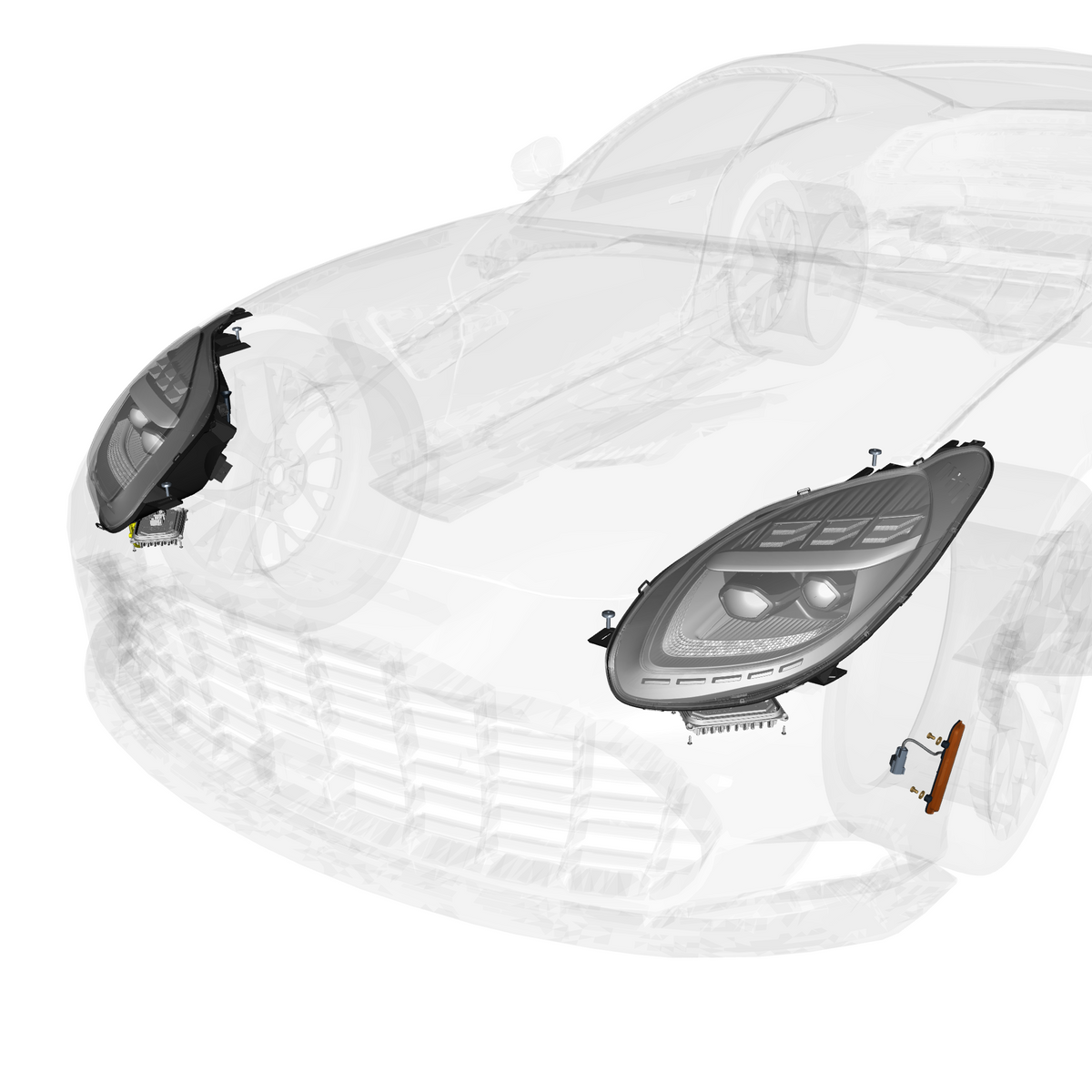 car: VANQUISH,item_no: nan,quantity: 1.0,reference: VANQUISH_25_PartsCatalogue-170100 Front Lighting