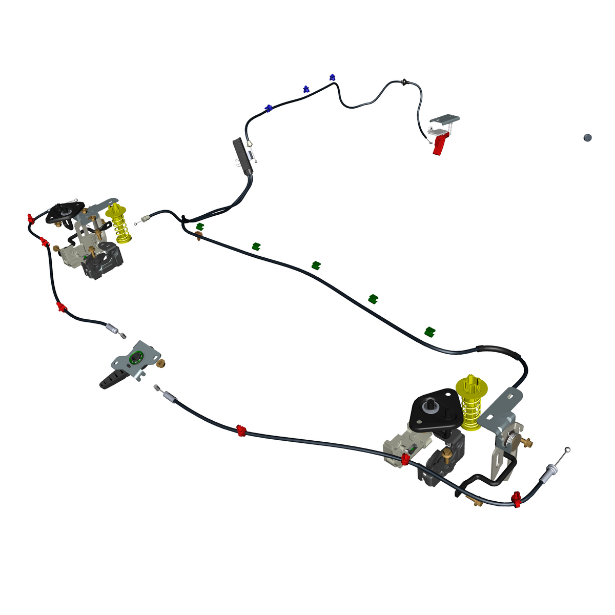 car:vantage,item_no:,quantity:2.0,reference:vantage_19_partscatalogue-011403-10 bonnet latch system