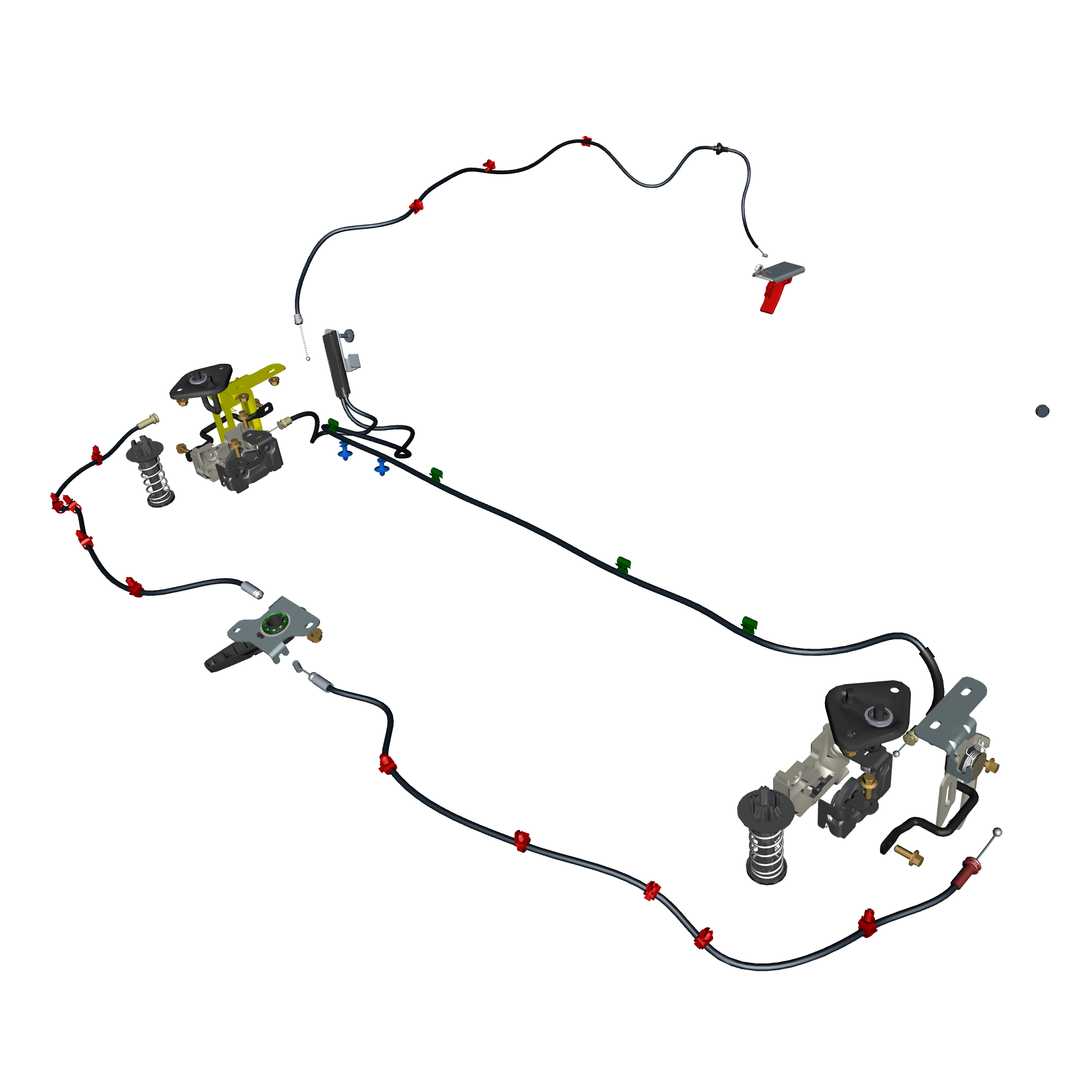 car:vanquish,item_no:,quantity:1.0,reference:vanquish_25_partscatalogue-011403 bonnet latch system