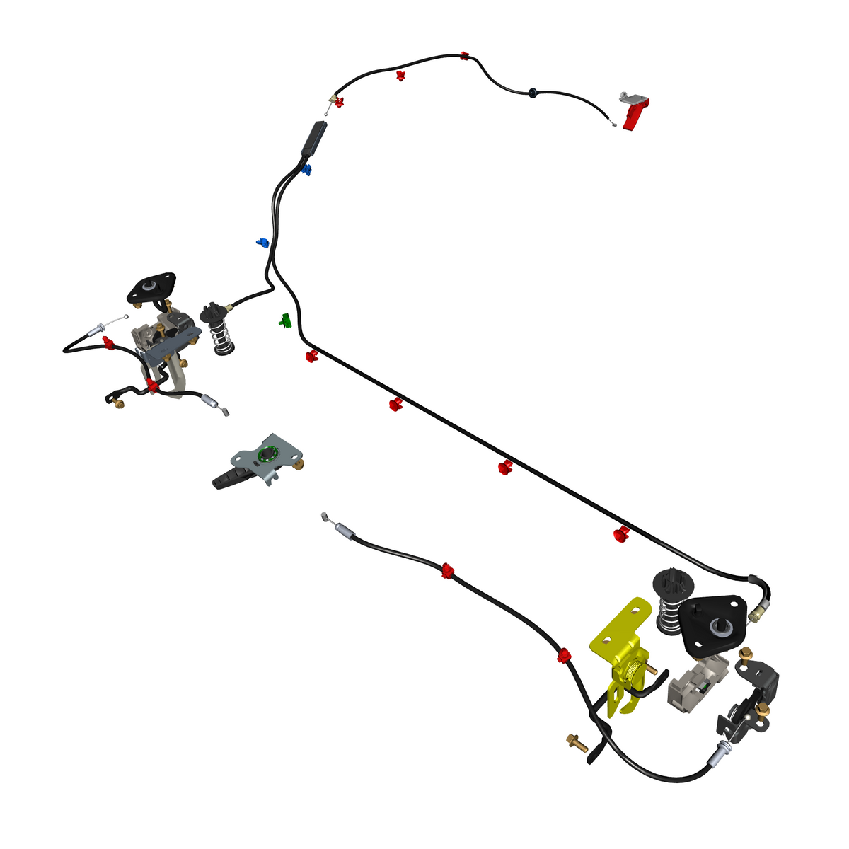 car: DBX,item_no: nan,quantity: 1,reference: DBX_PartsCatalogue-310904 Bonnet Latch System