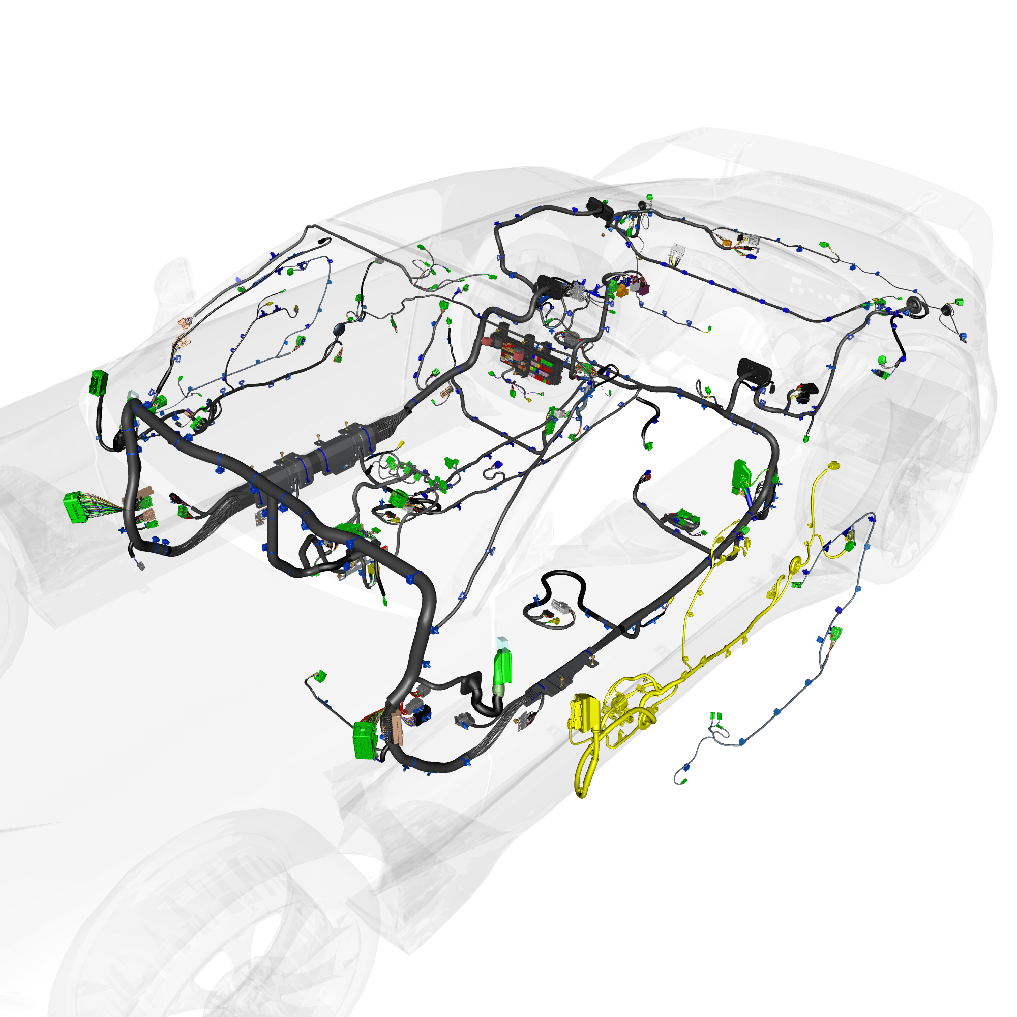 car:vantage,item_no:,quantity:1,reference:vantage_19_partscatalogue-180103-10 body wiring assembly