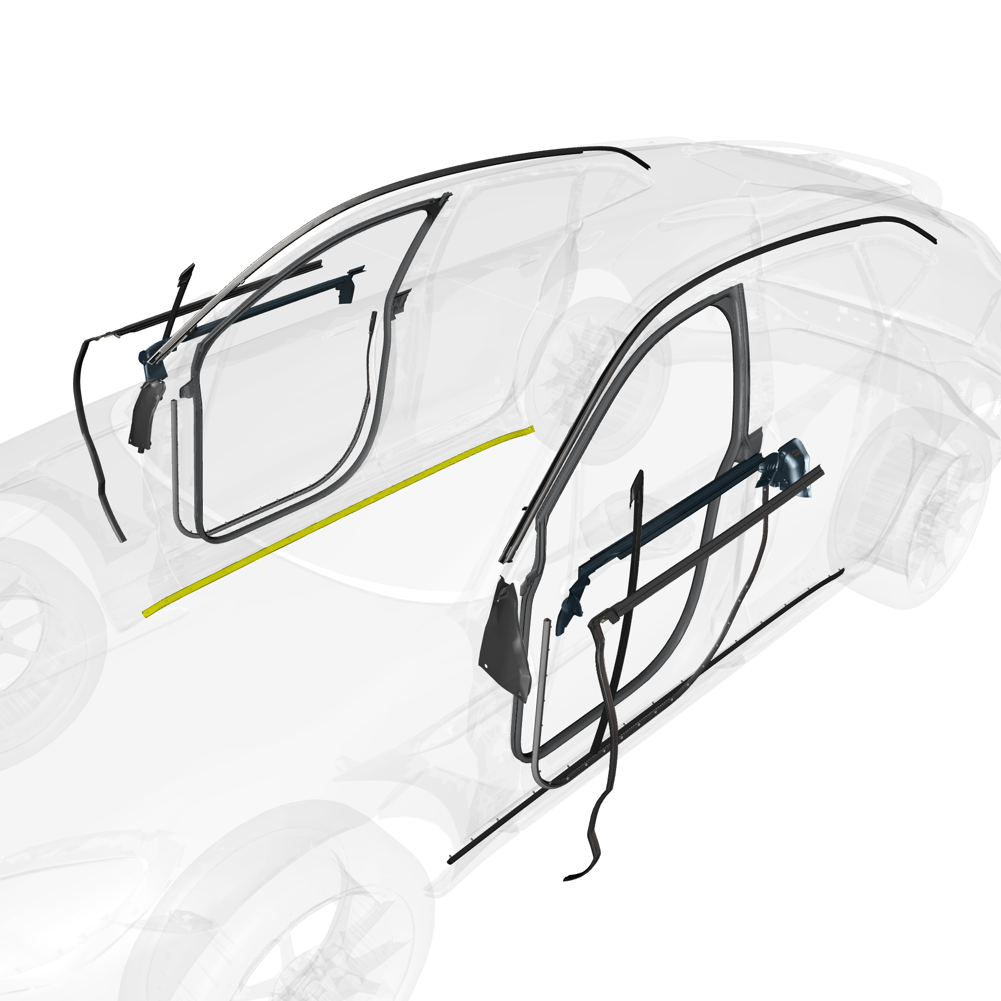 car:dbx,item_no:,quantity:1,reference:dbx_partscatalogue-310501-10 front door weatherstrip