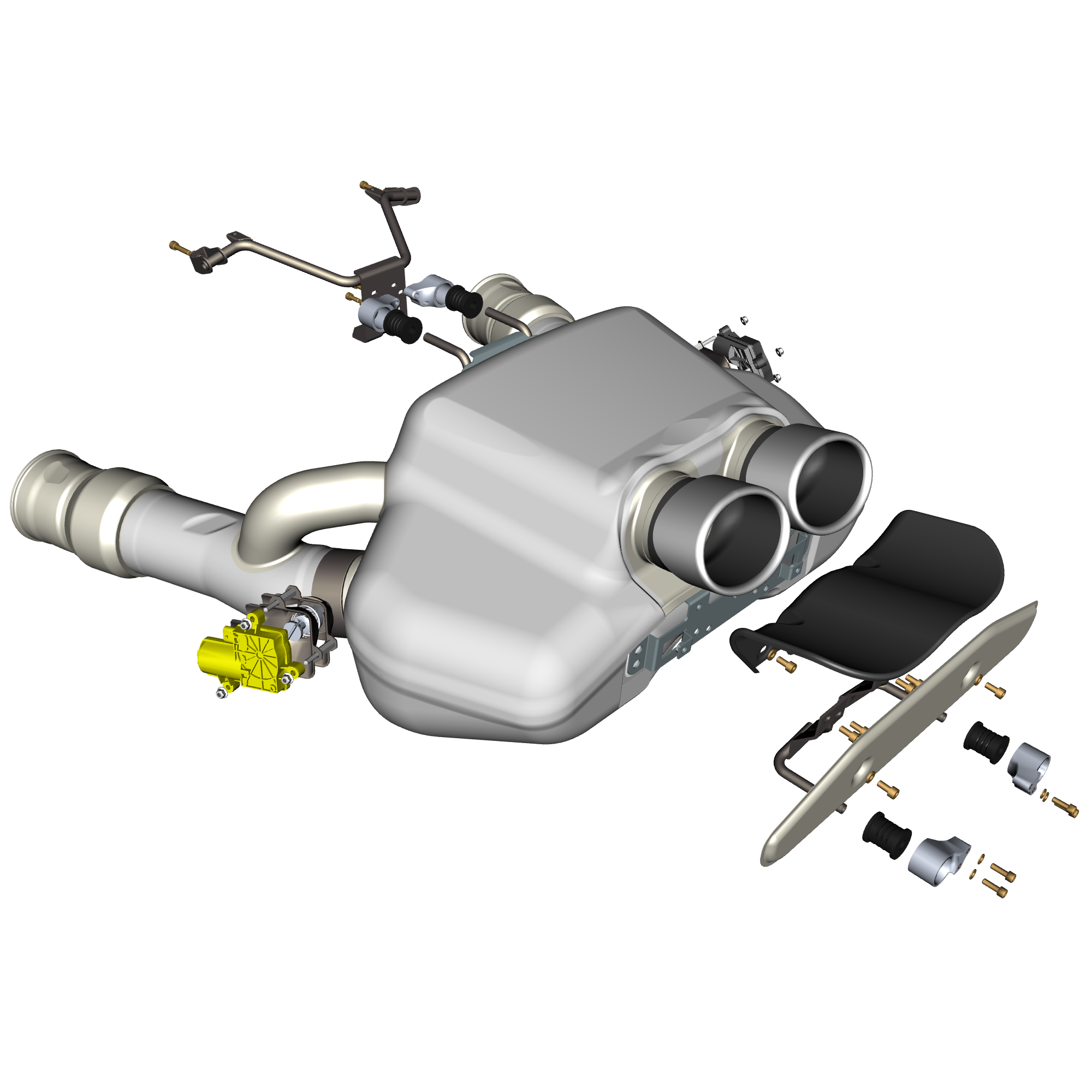 car: VALKYRIE,item_no: nan,quantity: 1,reference: VALKYRIE_PartsCatalogue-090502-20 Rear Exhaust