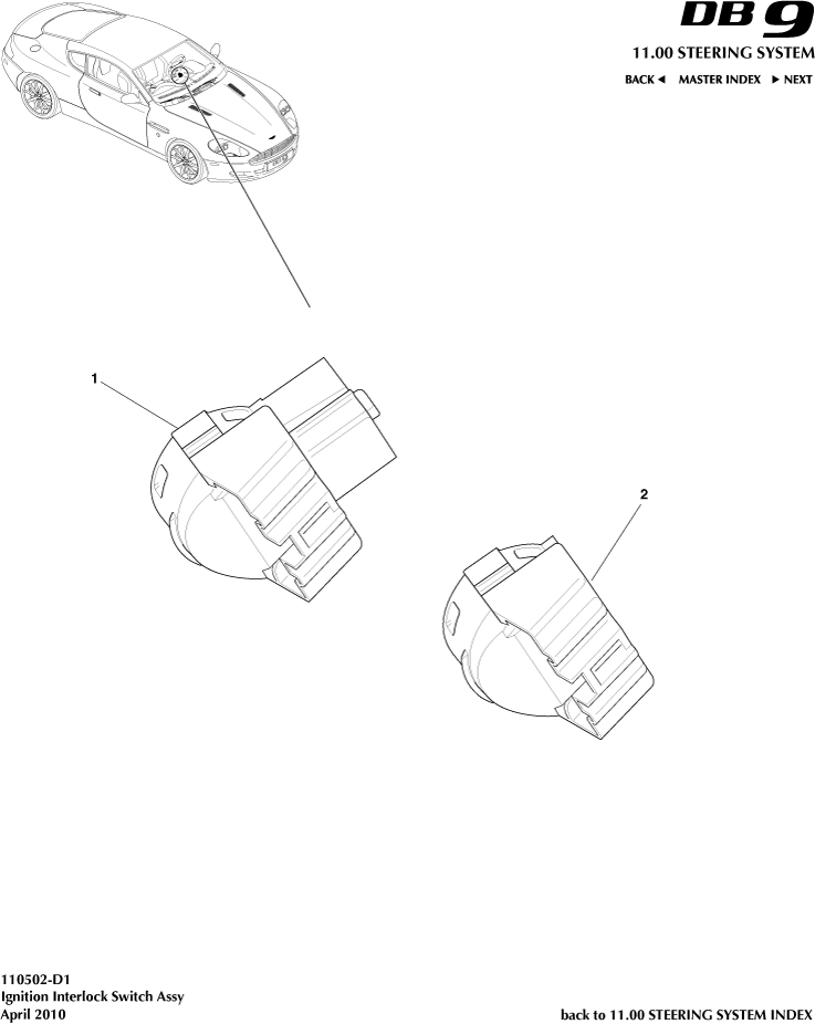car: DB9,item_no: 1,quantity: 1,reference: DB9_05_12_00-00-DB9_05_12_110502-D1