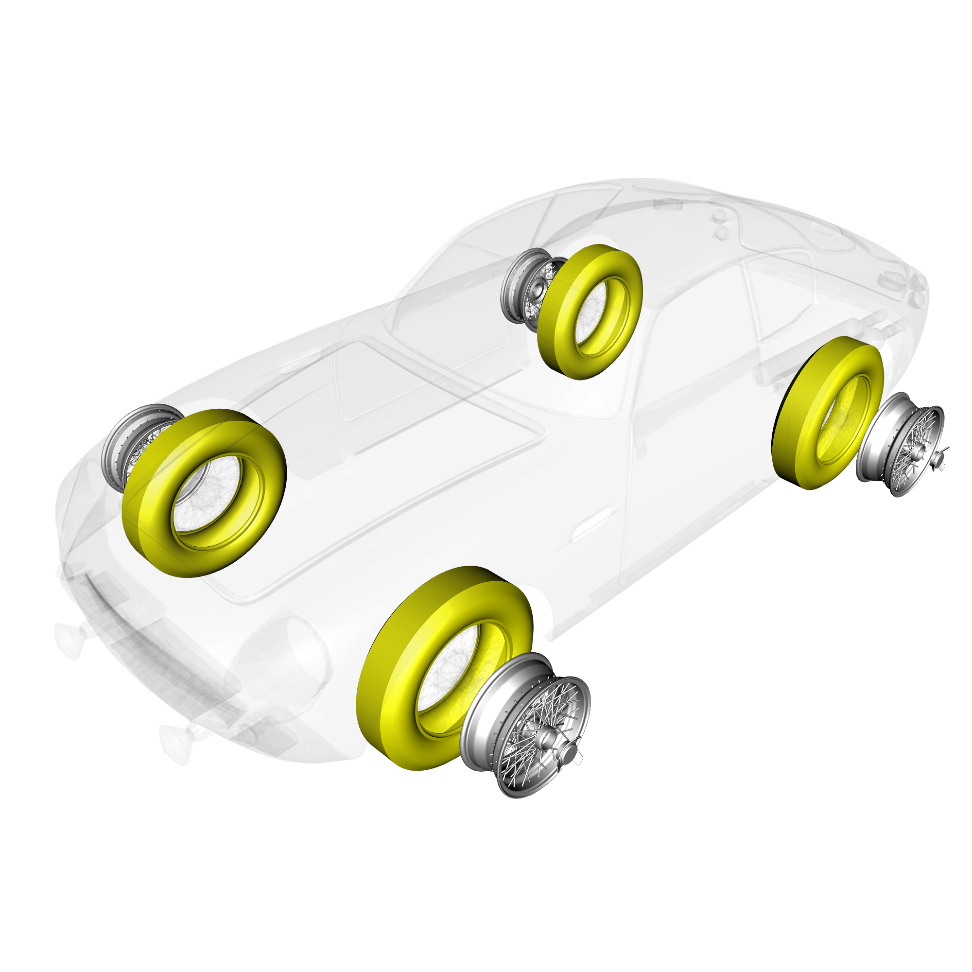 car: DB4 GTZ,item_no: nan,quantity: 4,reference: DB4GTZ_PartsCatalogue-040400-02 Wheels & Tyres