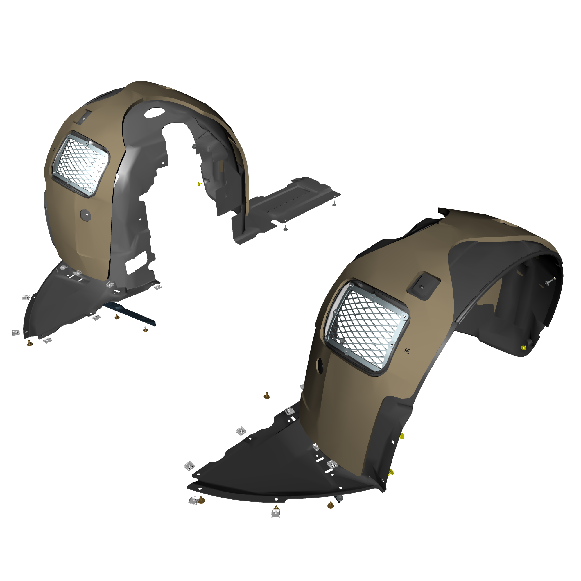 car:VANTAGE V12S,item_no:,quantity:6,reference:VANTAGE_V12S_PartsCatalogue-010804-01 Front Wheelarch Liners