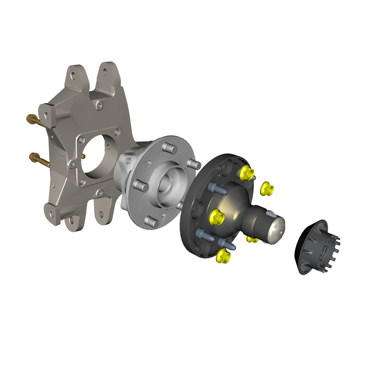 car: VULCAN,item_no: nan,quantity: 10,reference: VULCAN_PartsCatalogue-040200-03 Rear Hub Assembly
