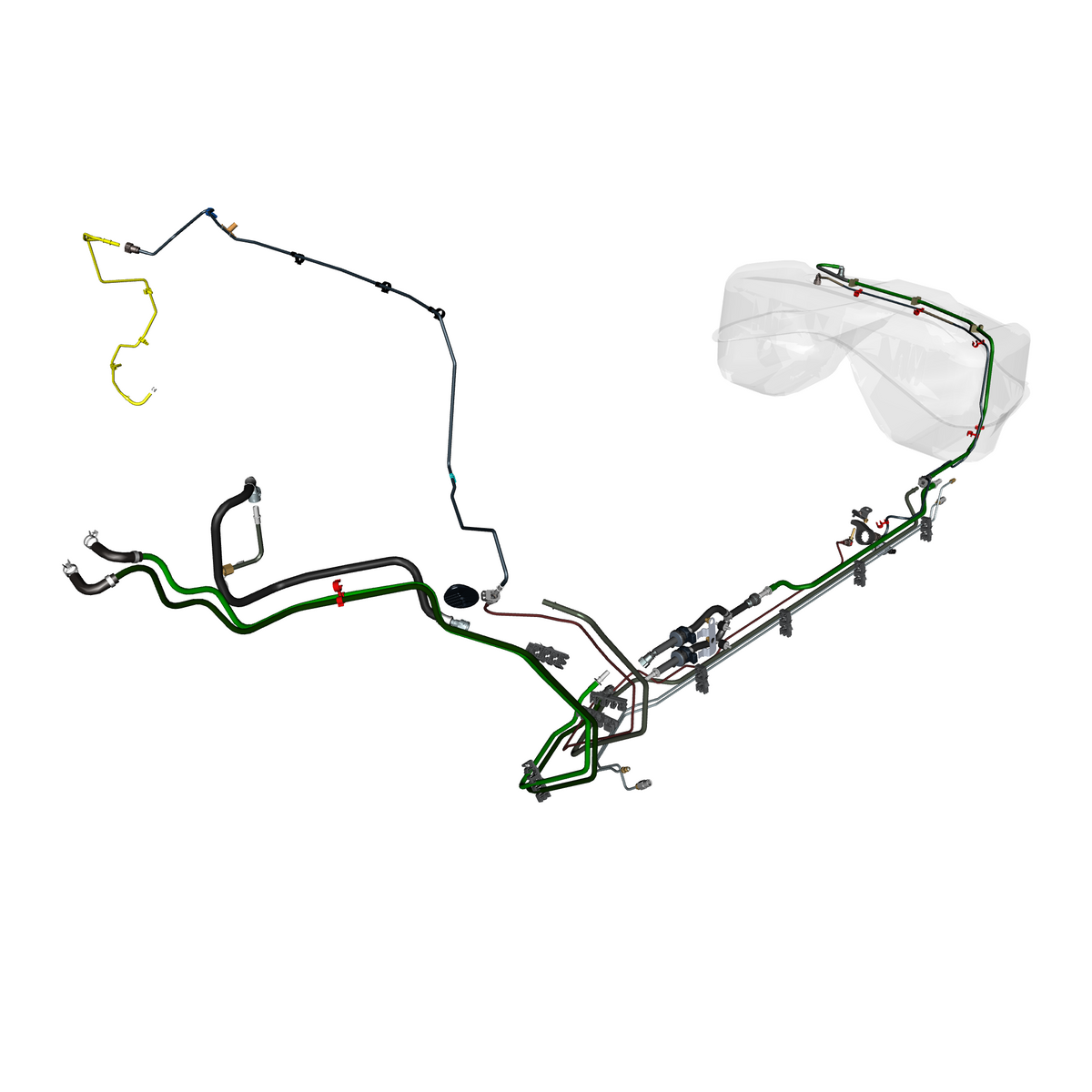 car:DBX,item_no:,quantity:1,reference:DBX_PartsCatalogue-570103-30 Fuel Lines, V8, FOH
