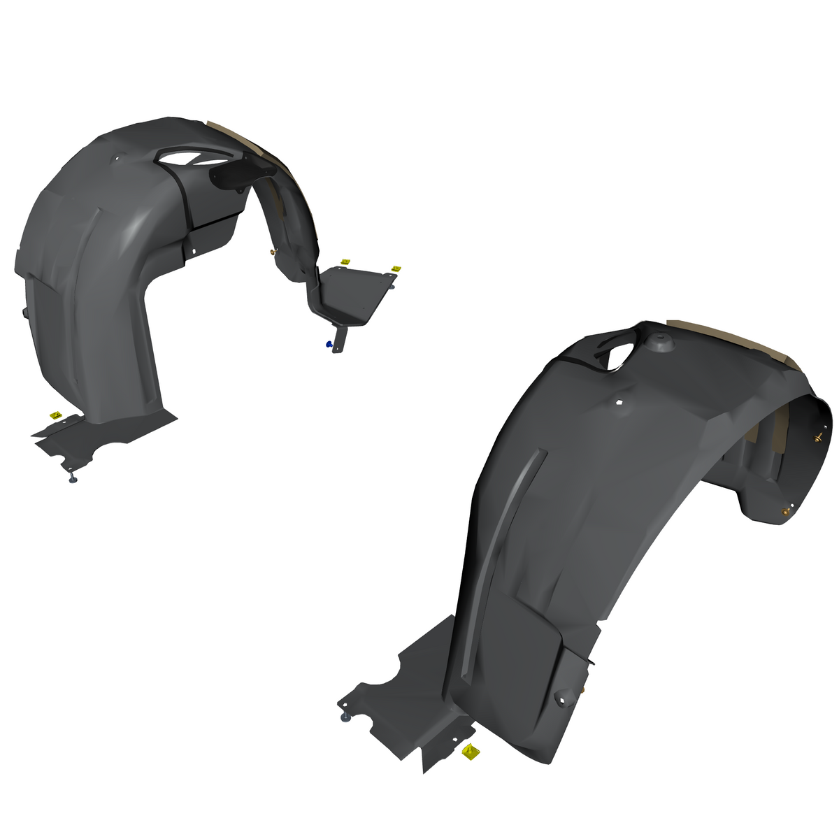 car:VANTAGE V12S,item_no:,quantity:6,reference:VANTAGE_V12S_PartsCatalogue-010805-02 Rear Wheelarch Liners