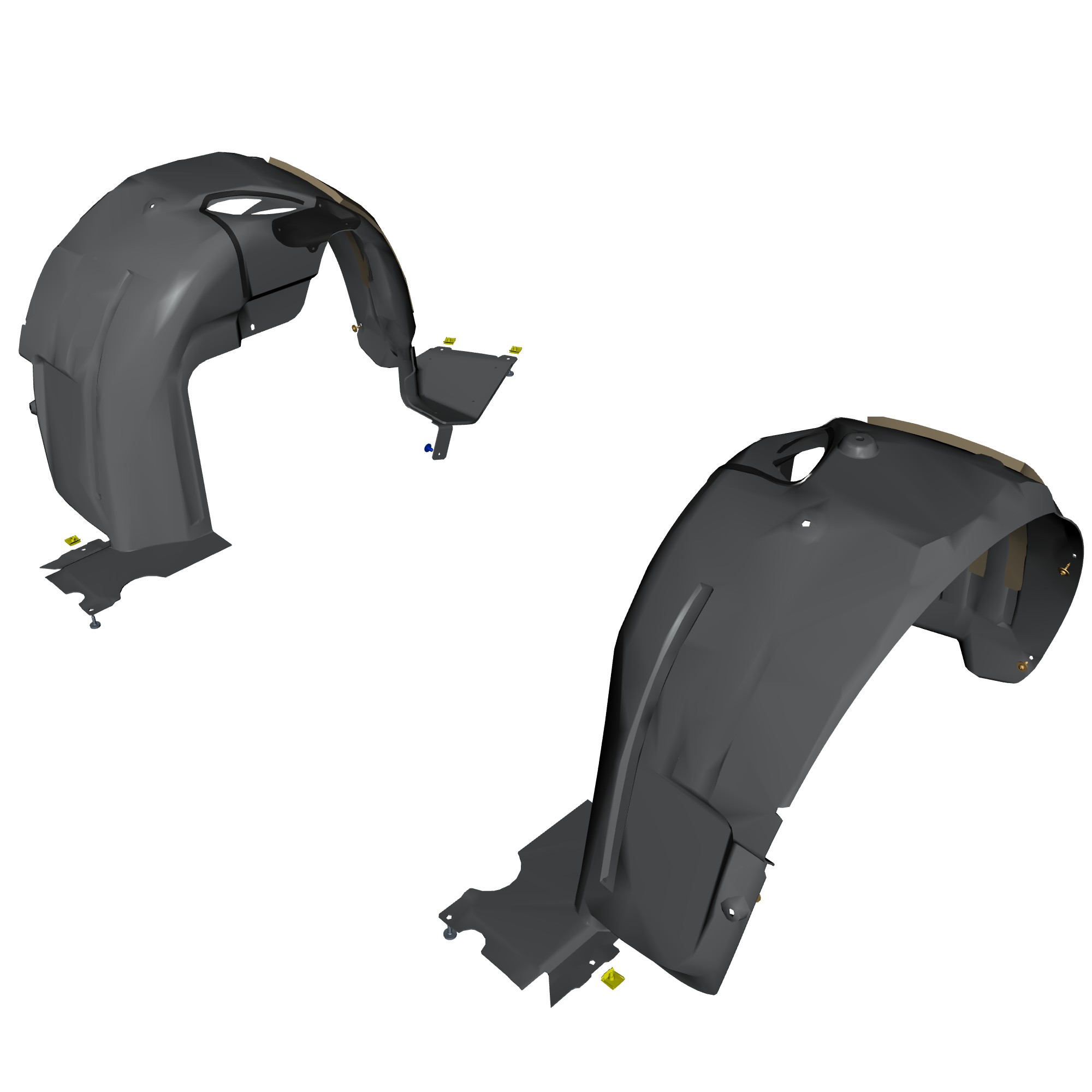car:VANTAGE V12S,item_no:,quantity:6,reference:VANTAGE_V12S_PartsCatalogue-010805-02 Rear Wheelarch Liners