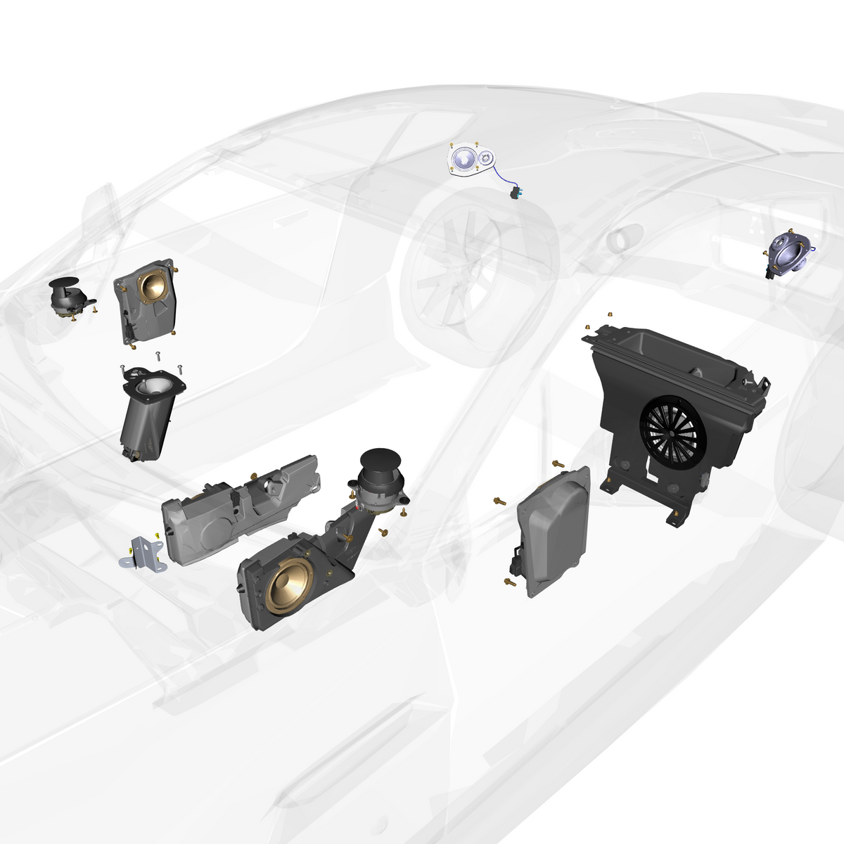 car:VANTAGE V12S,item_no:,quantity:3.0,reference:VANTAGE_V12S_PartsCatalogue-150301-D3 Speaker System Premium