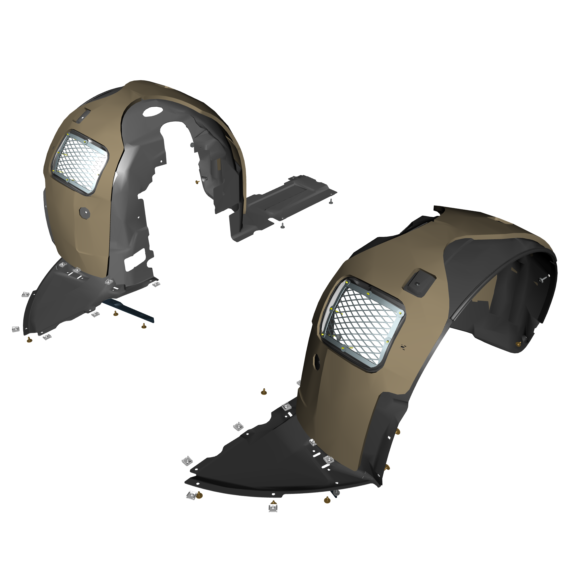 car:VANTAGE V12S,item_no:,quantity:16,reference:VANTAGE_V12S_PartsCatalogue-010804-01 Front Wheelarch Liners
